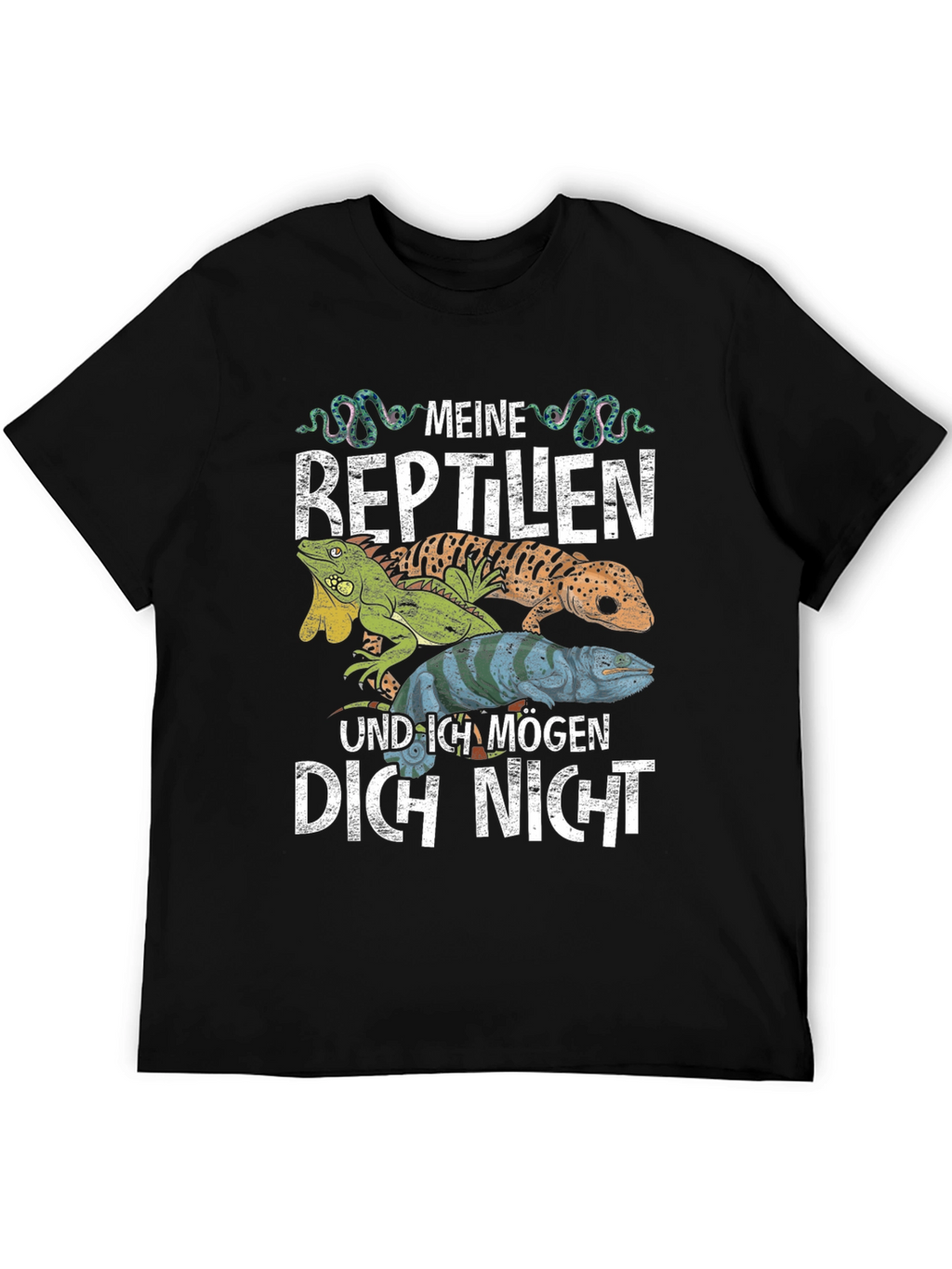 Reptile Lover Graphic Tee - Meine Reptilien T-Shirt