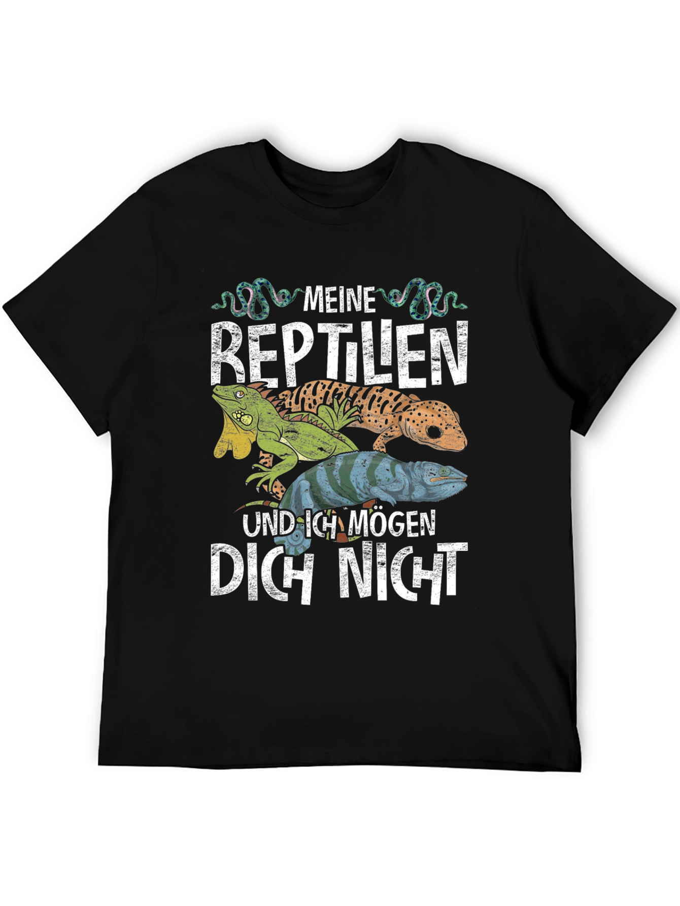 Reptile Lover Graphic Tee - Meine Reptilien T-Shirt