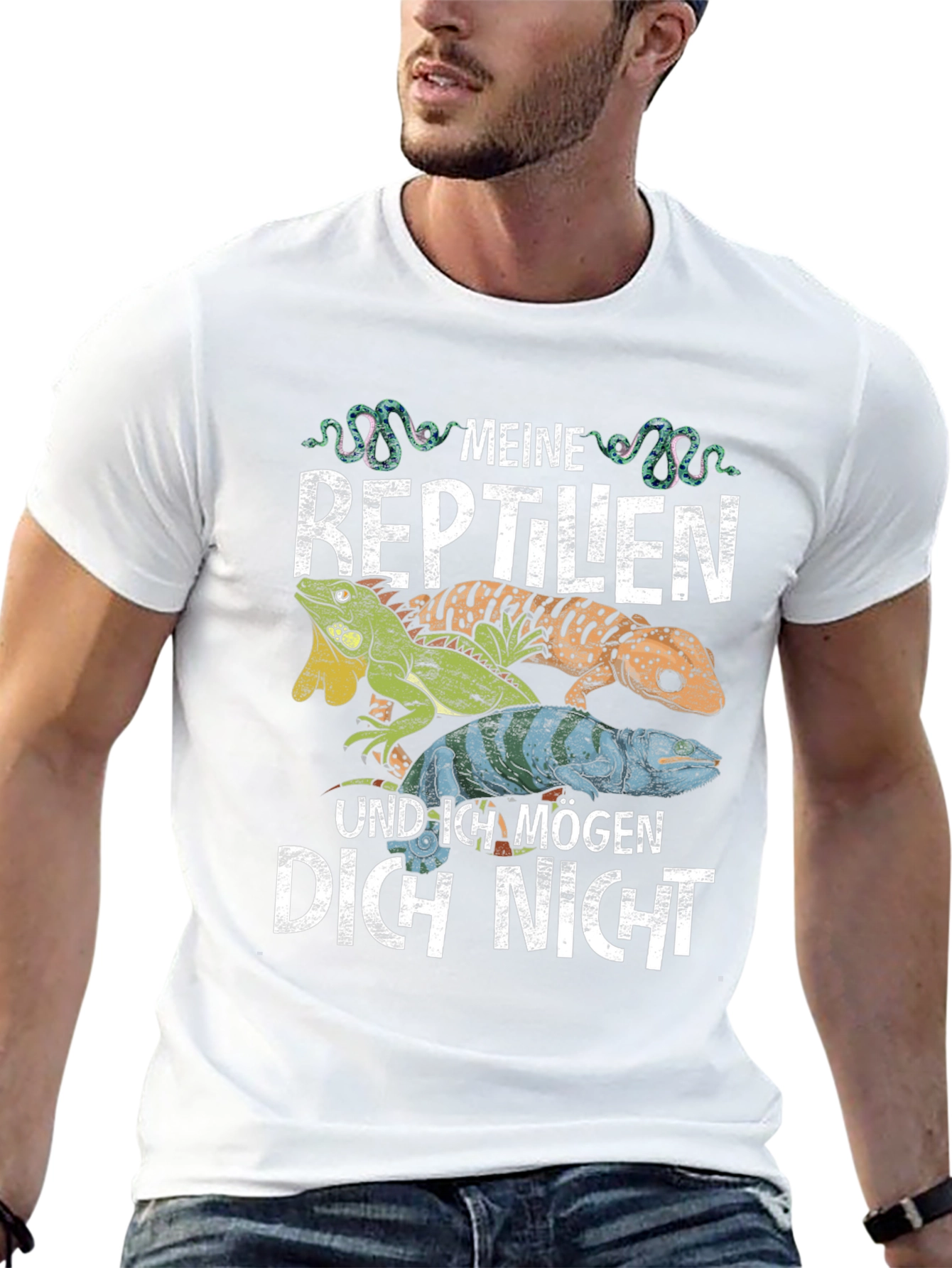 Reptile Lover Graphic Tee - Meine Reptilien T-Shirt