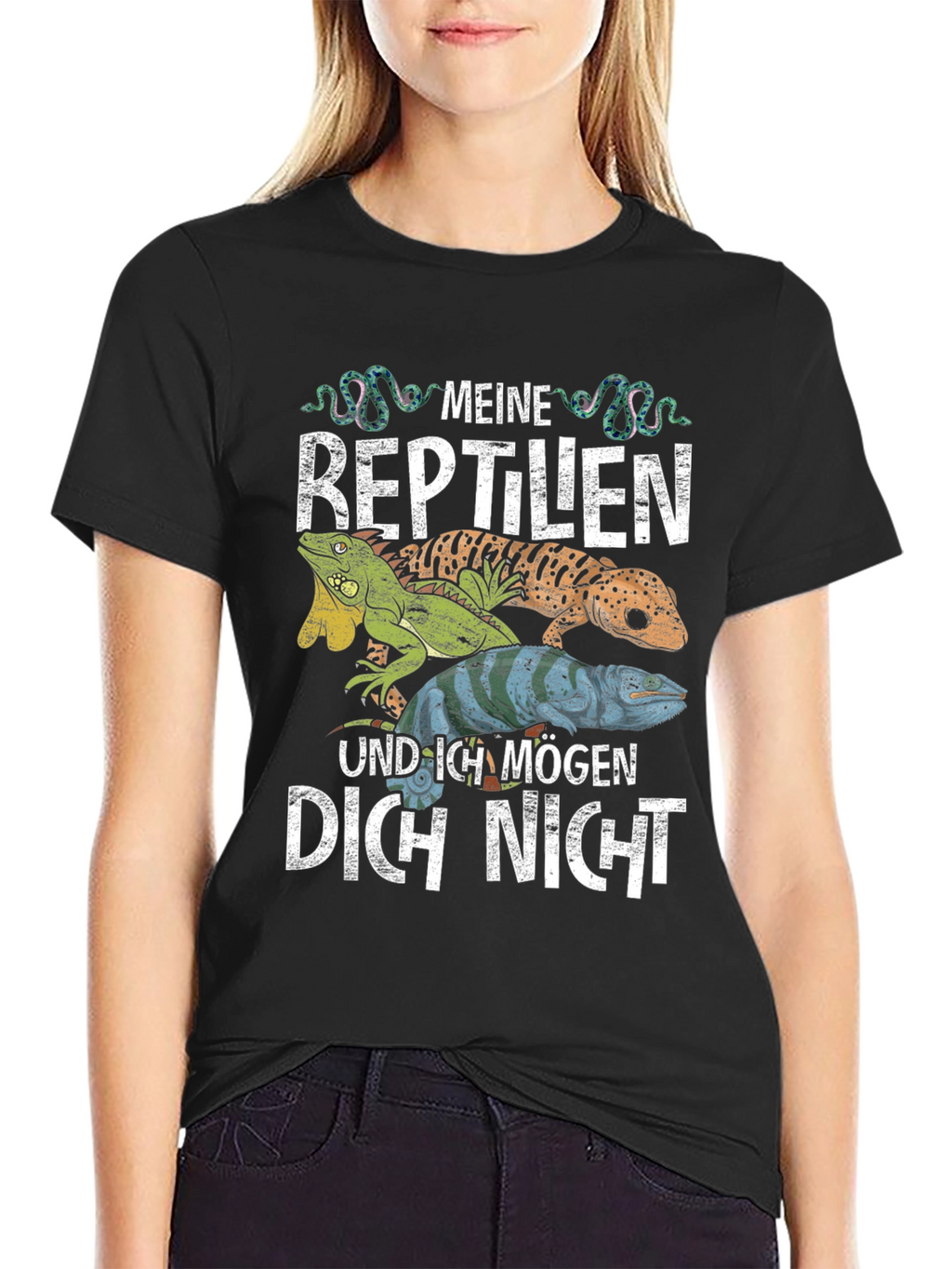 Reptile Lover Graphic Tee - Meine Reptilien T-Shirt