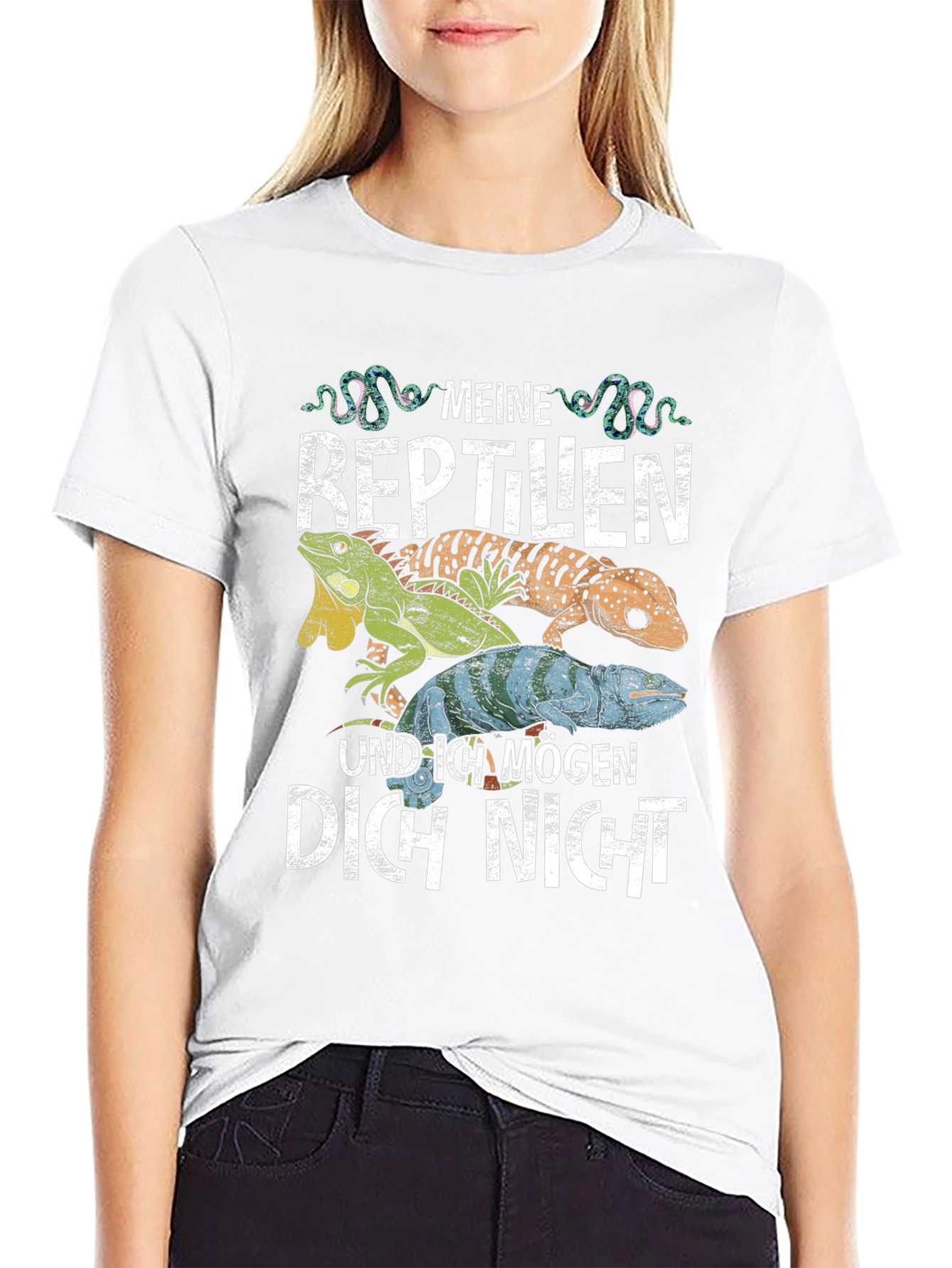 Reptile Lover Graphic Tee - Meine Reptilien T-Shirt