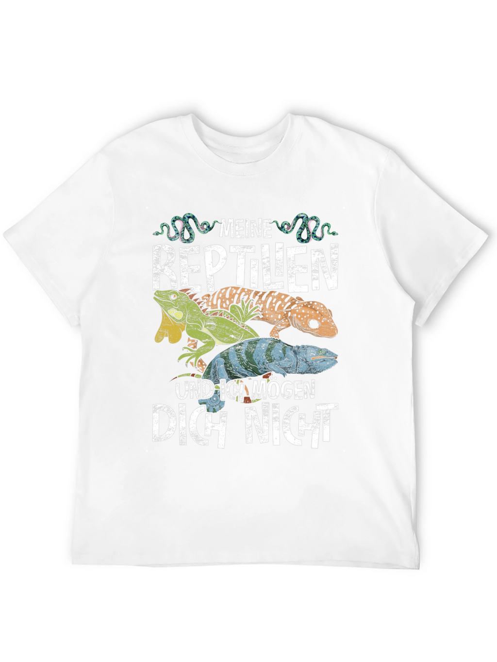 Reptile Lover Graphic Tee - Meine Reptilien T-Shirt
