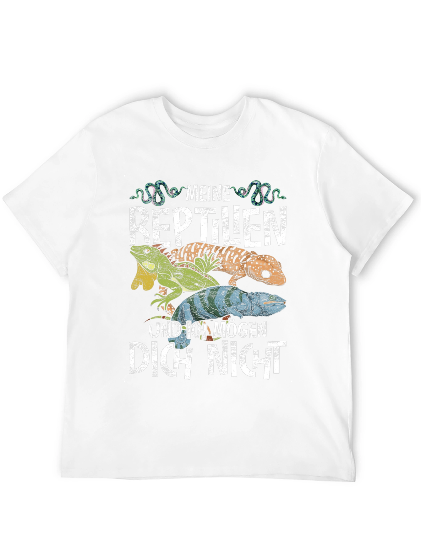 Reptile Lover Graphic Tee - Meine Reptilien T-Shirt