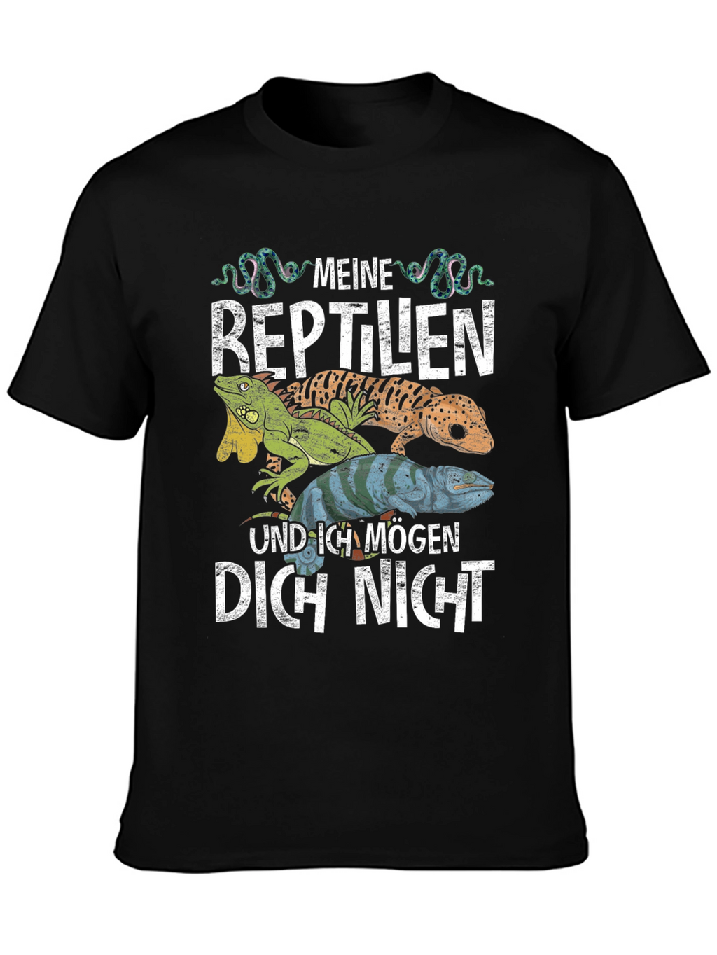 Reptile Lover Graphic Tee - Meine Reptilien T-Shirt