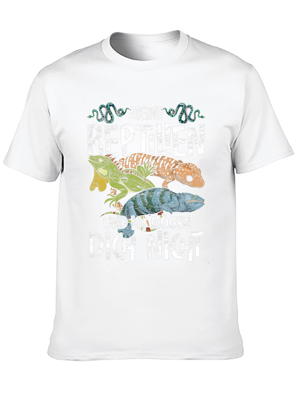 Reptile Lover Graphic Tee - Meine Reptilien T-Shirt