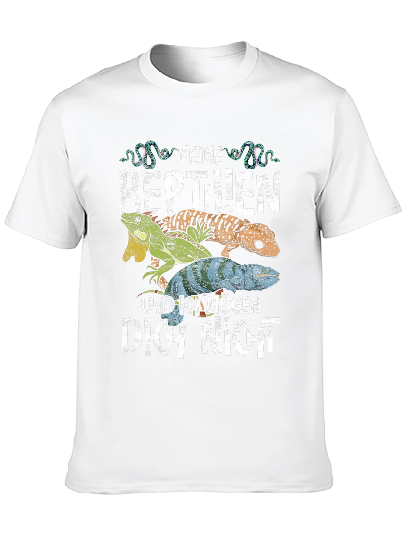 Reptile Lover Graphic Tee - Meine Reptilien T-Shirt