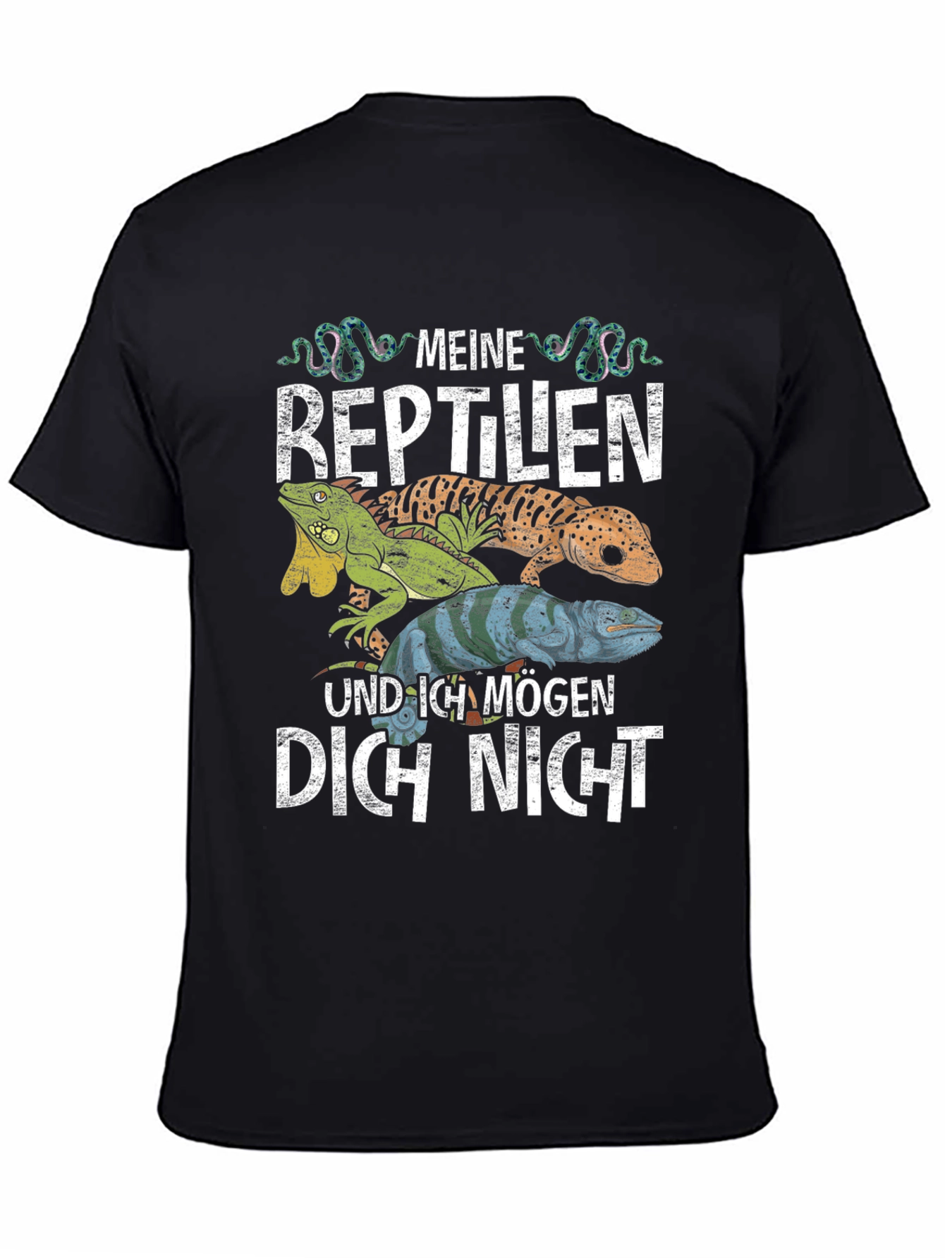 Reptile Lover Graphic Tee - Meine Reptilien T-Shirt