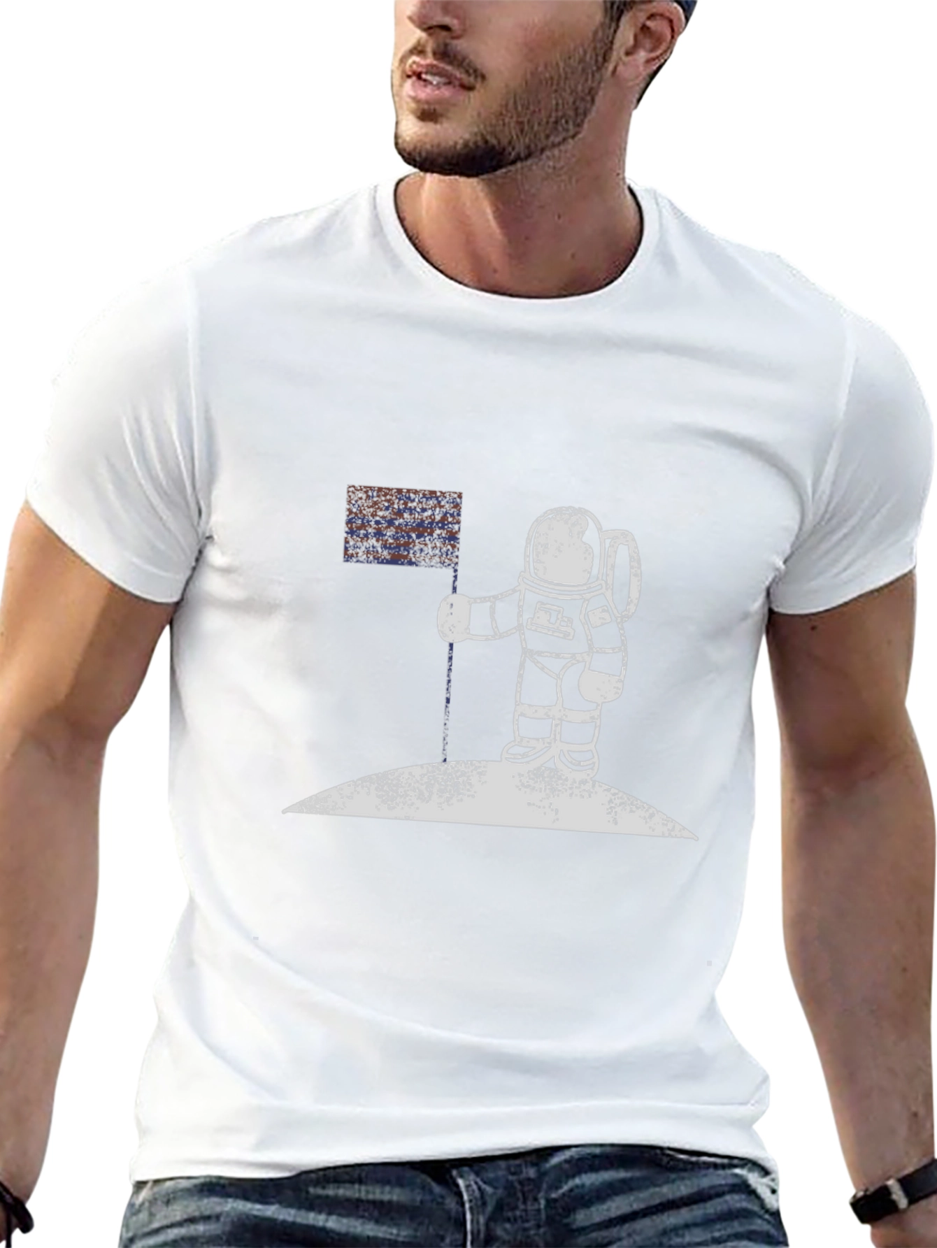 Astronaut Graphic T-Shirt - Unisex