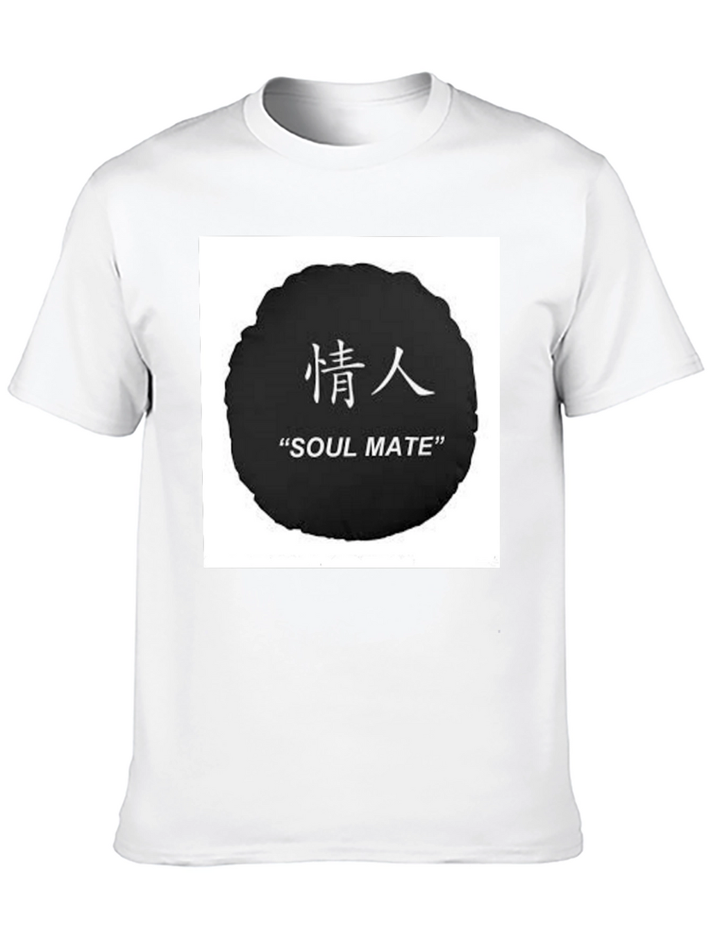 Soul Mate Graphic Black T-Shirt
