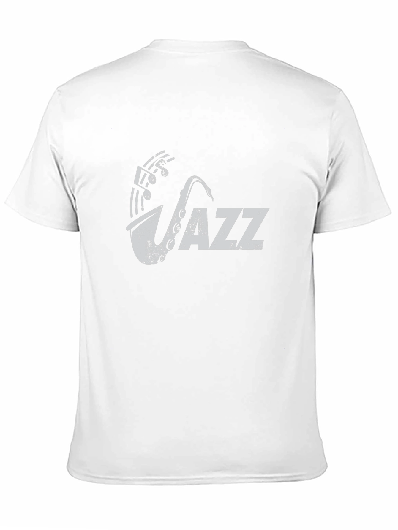 JAZZ Saxophone Black T-Shirt - Music Lovers Tee