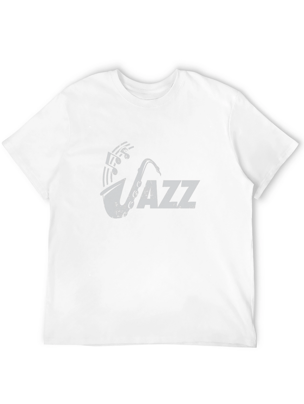 JAZZ Saxophone Black T-Shirt - Music Lovers Tee