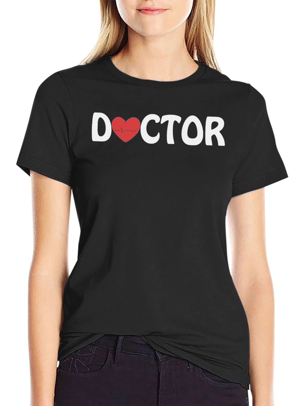 Doctor Heartbeat Graphic T-Shirt