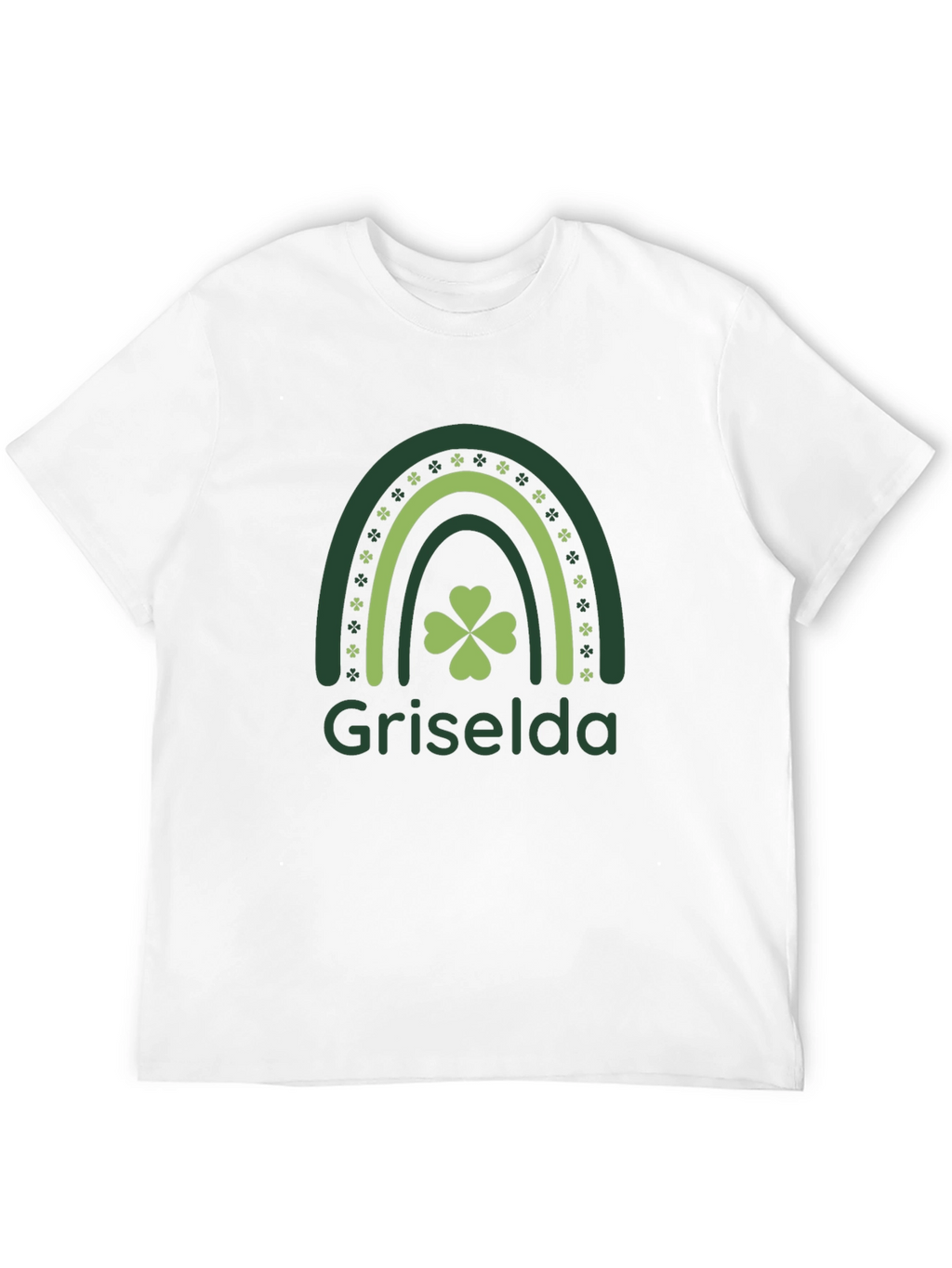 Griselda St. Patricks Day Clover Rainbow T-Shirt