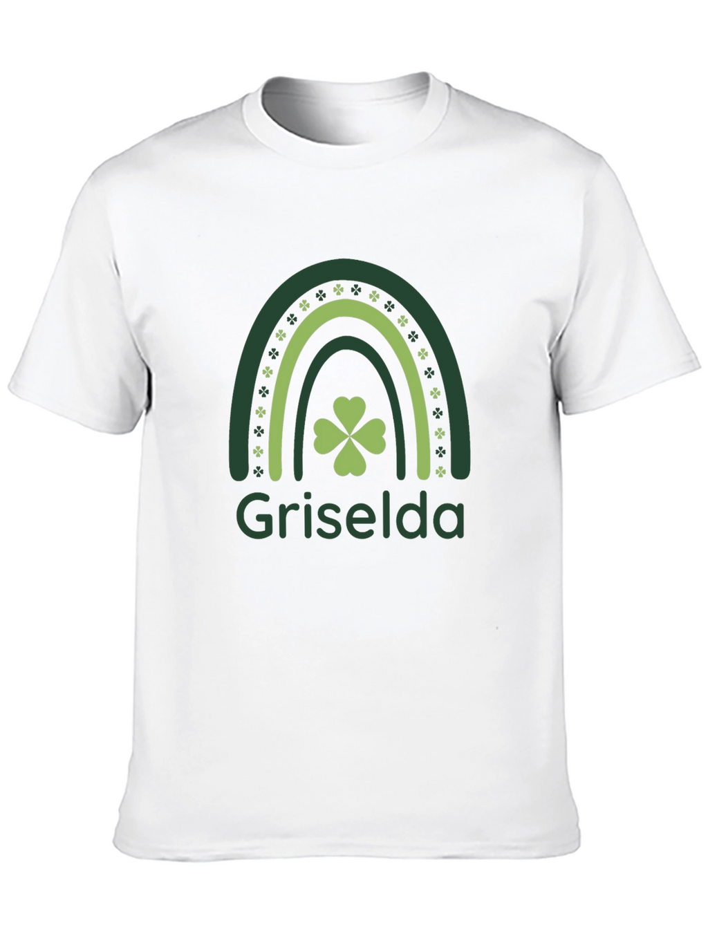Griselda St. Patricks Day Clover Rainbow T-Shirt