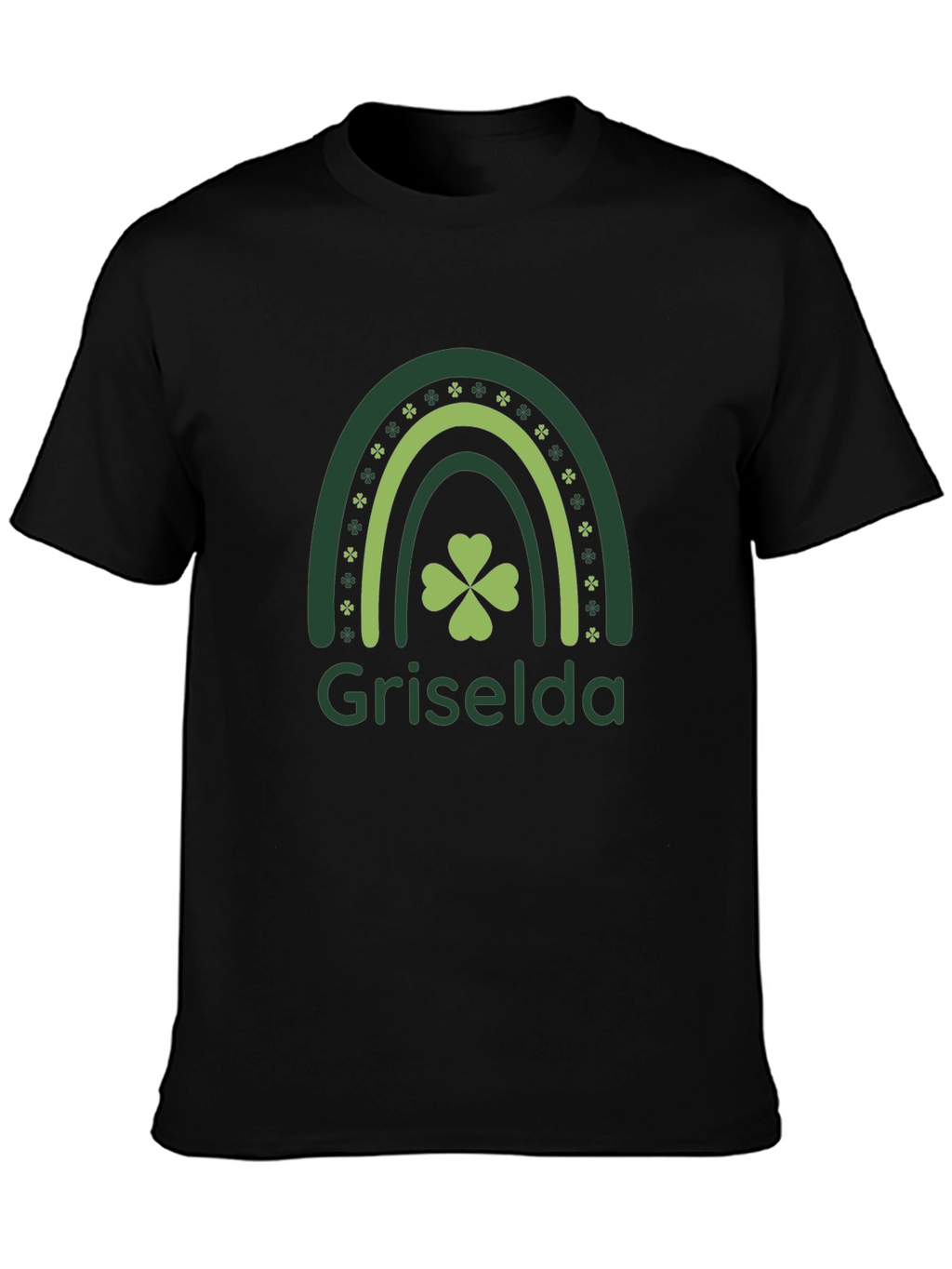 Griselda St. Patricks Day Clover Rainbow T-Shirt