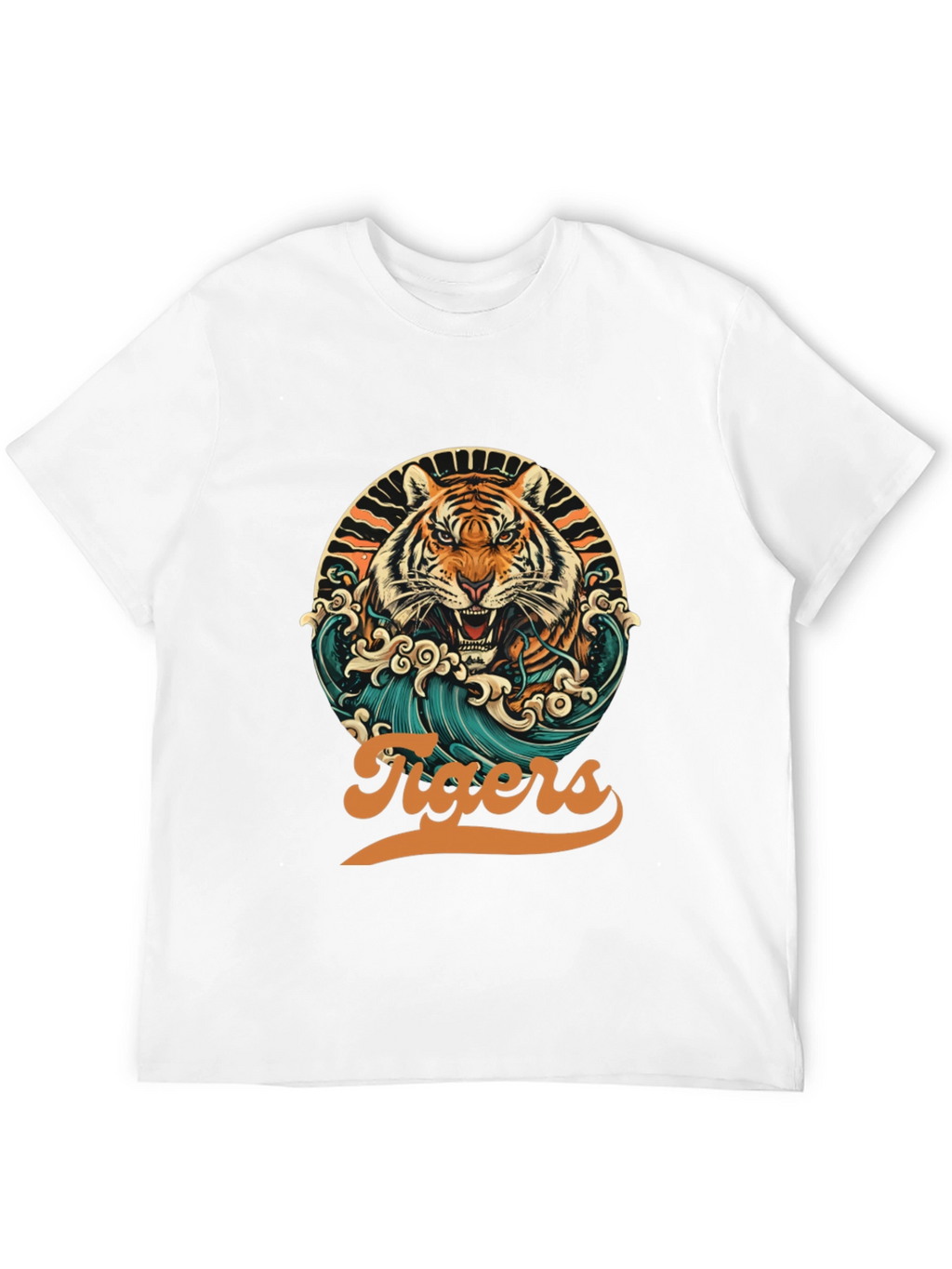 Tigers Graphic T-Shirt - Retro Design