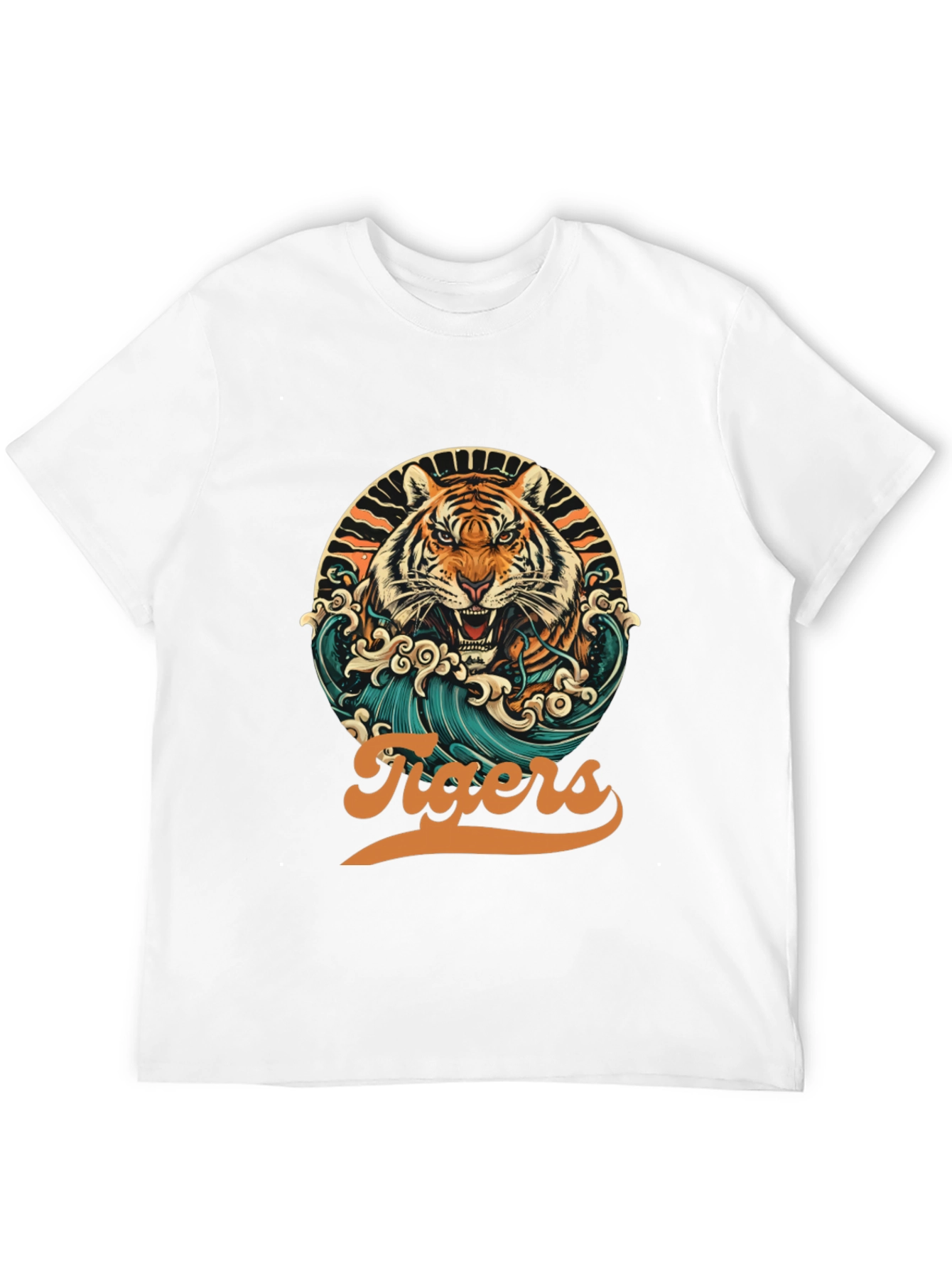 Tigers Graphic T-Shirt - Retro Design