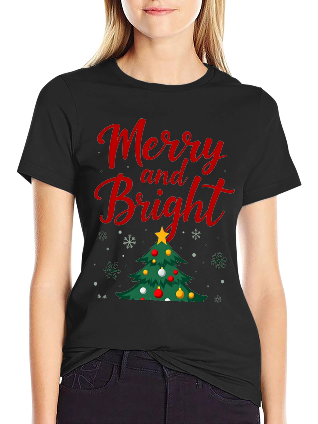 Merry and Bright Christmas T-Shirt