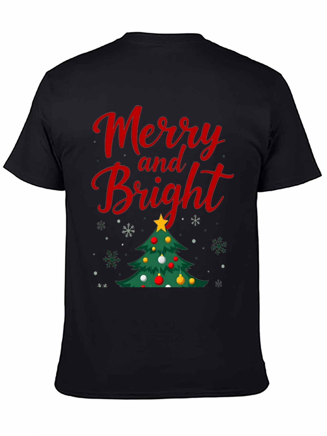 Merry and Bright Christmas T-Shirt