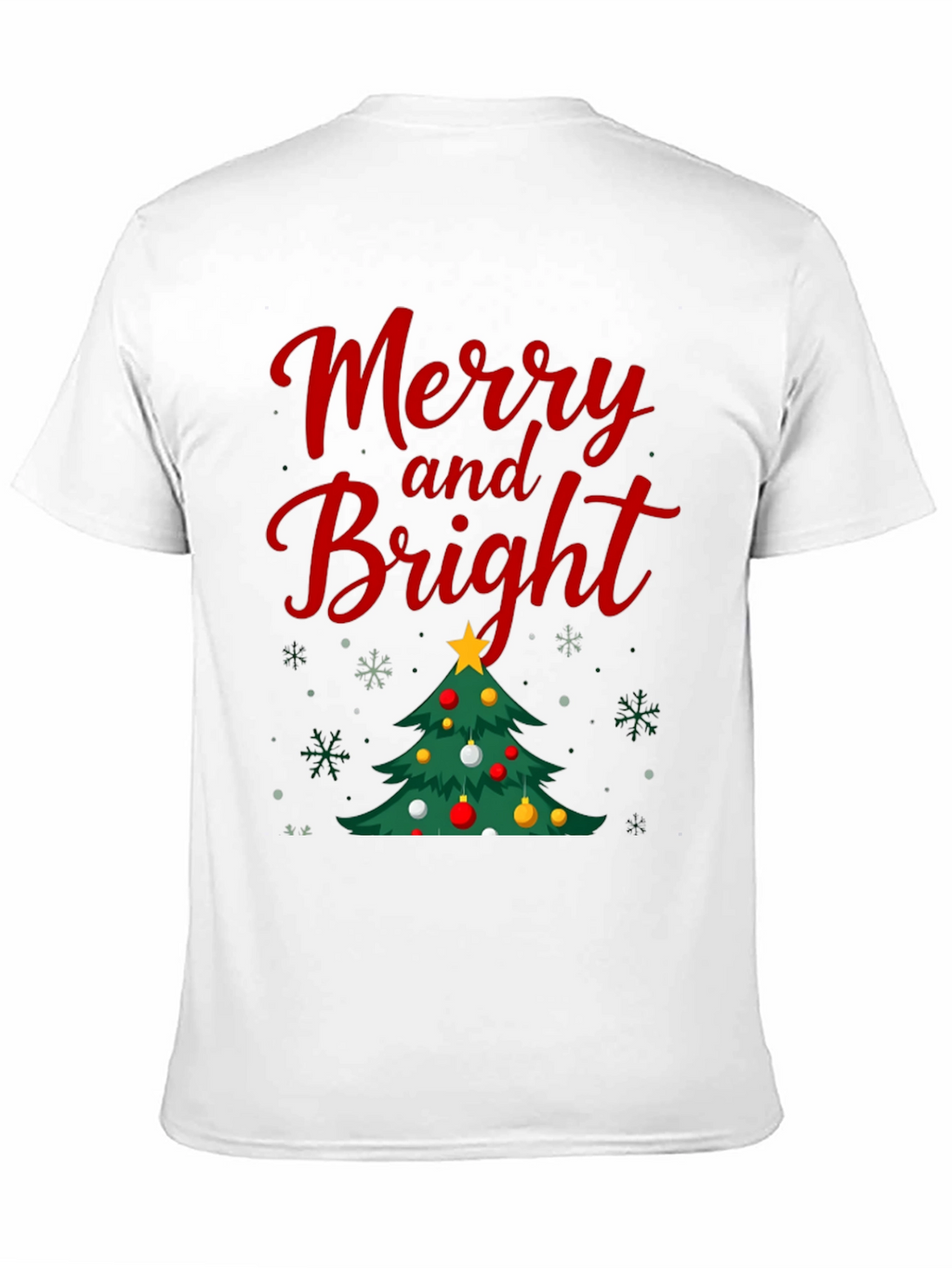 Merry and Bright Christmas T-Shirt