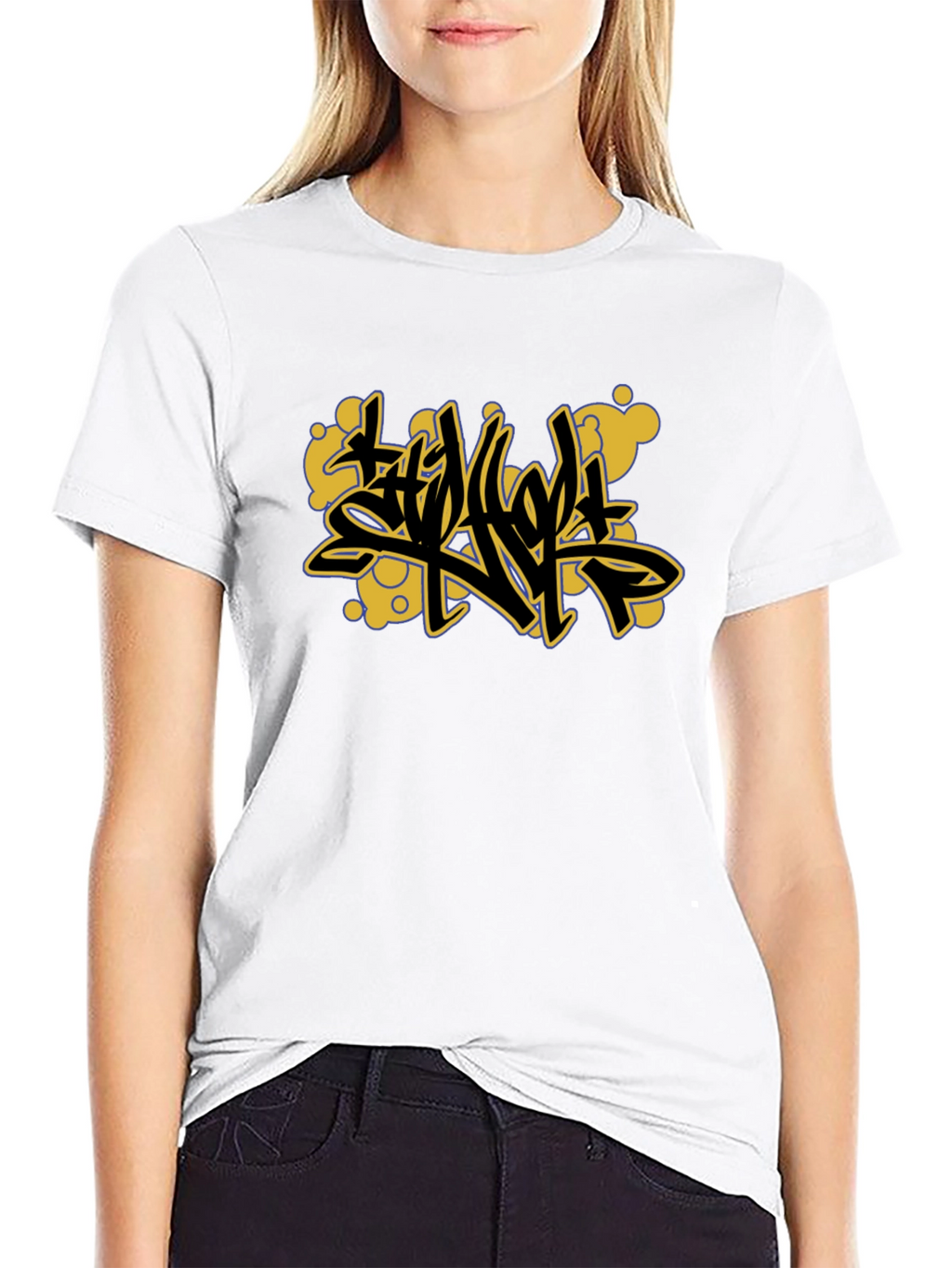 Bold Graphic Black T-Shirt