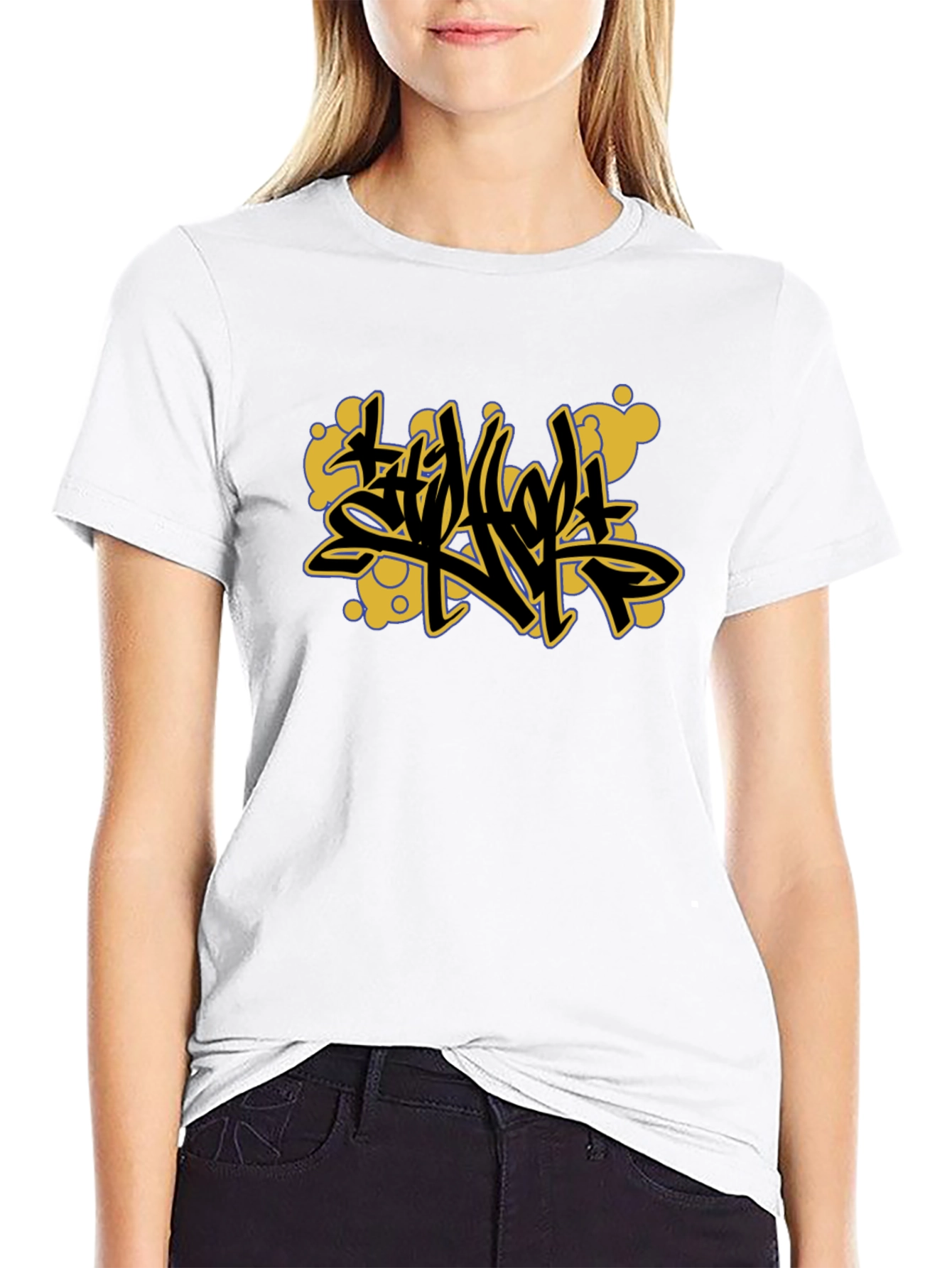 Bold Graphic Black T-Shirt
