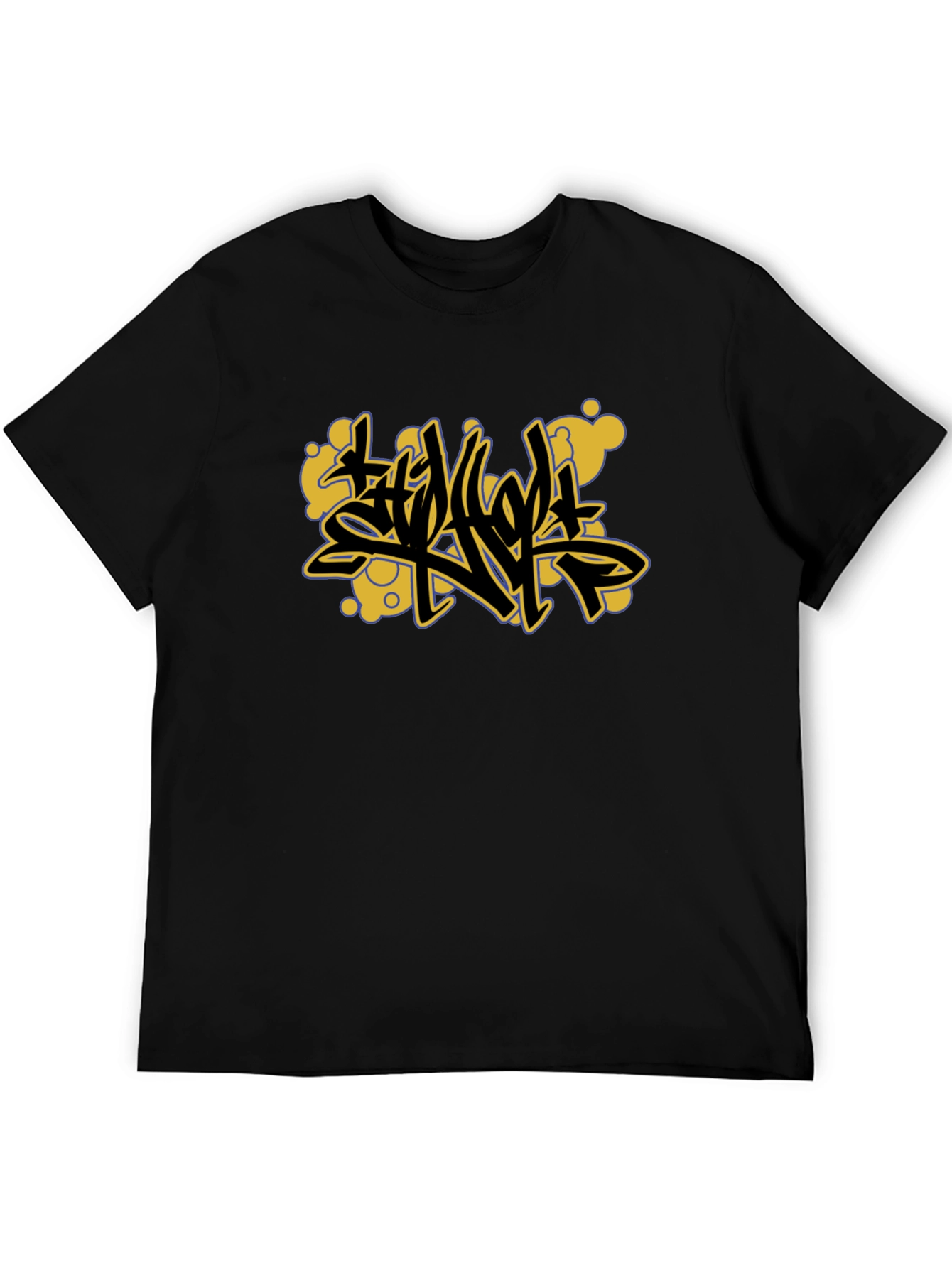 Bold Graphic Black T-Shirt