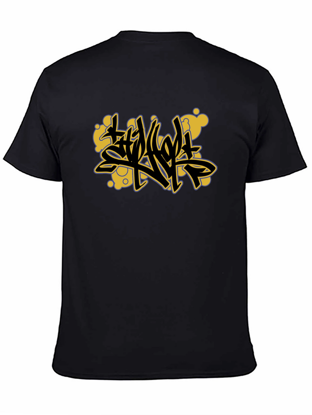 Bold Graphic Black T-Shirt