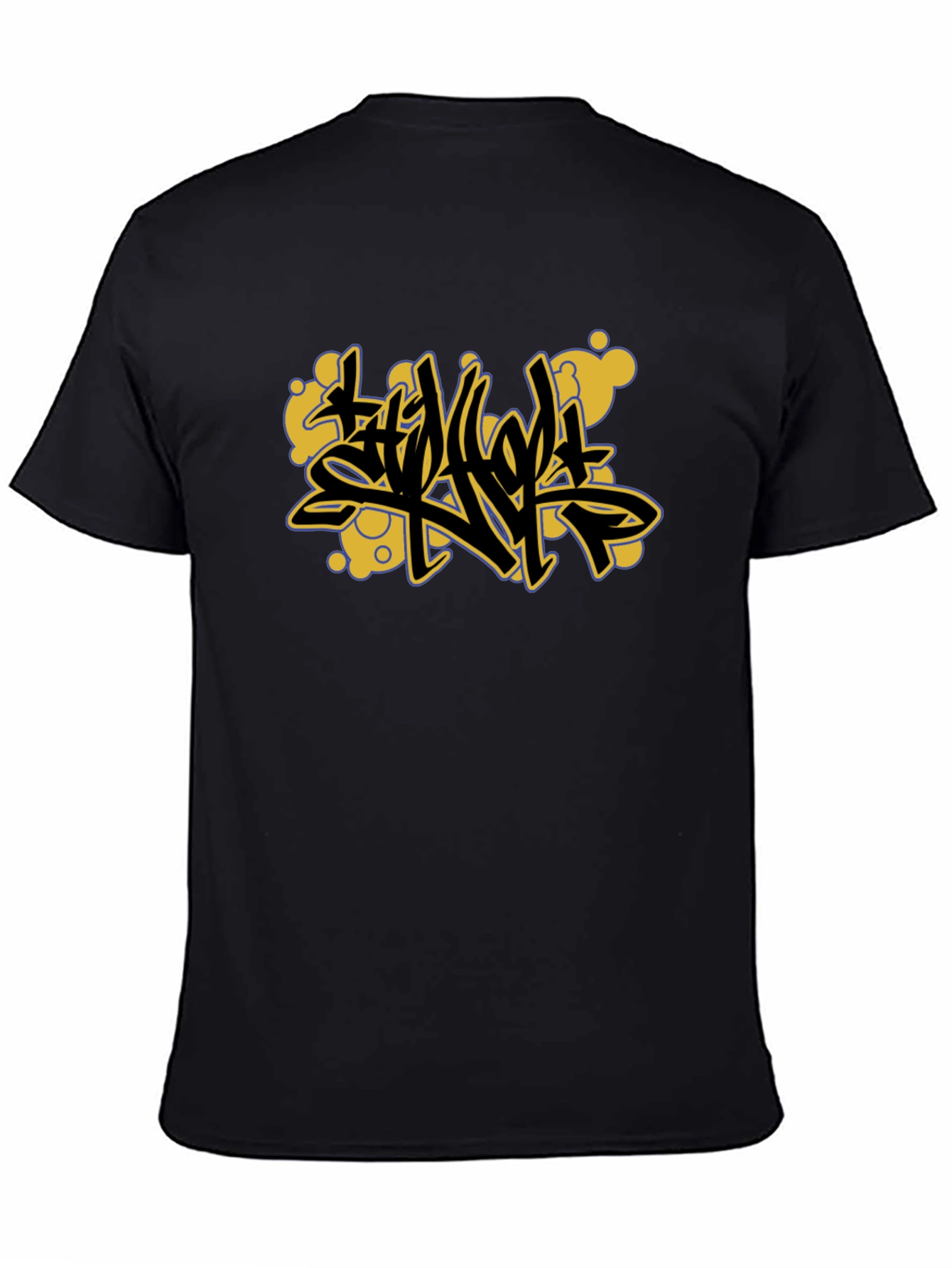 Bold Graphic Black T-Shirt