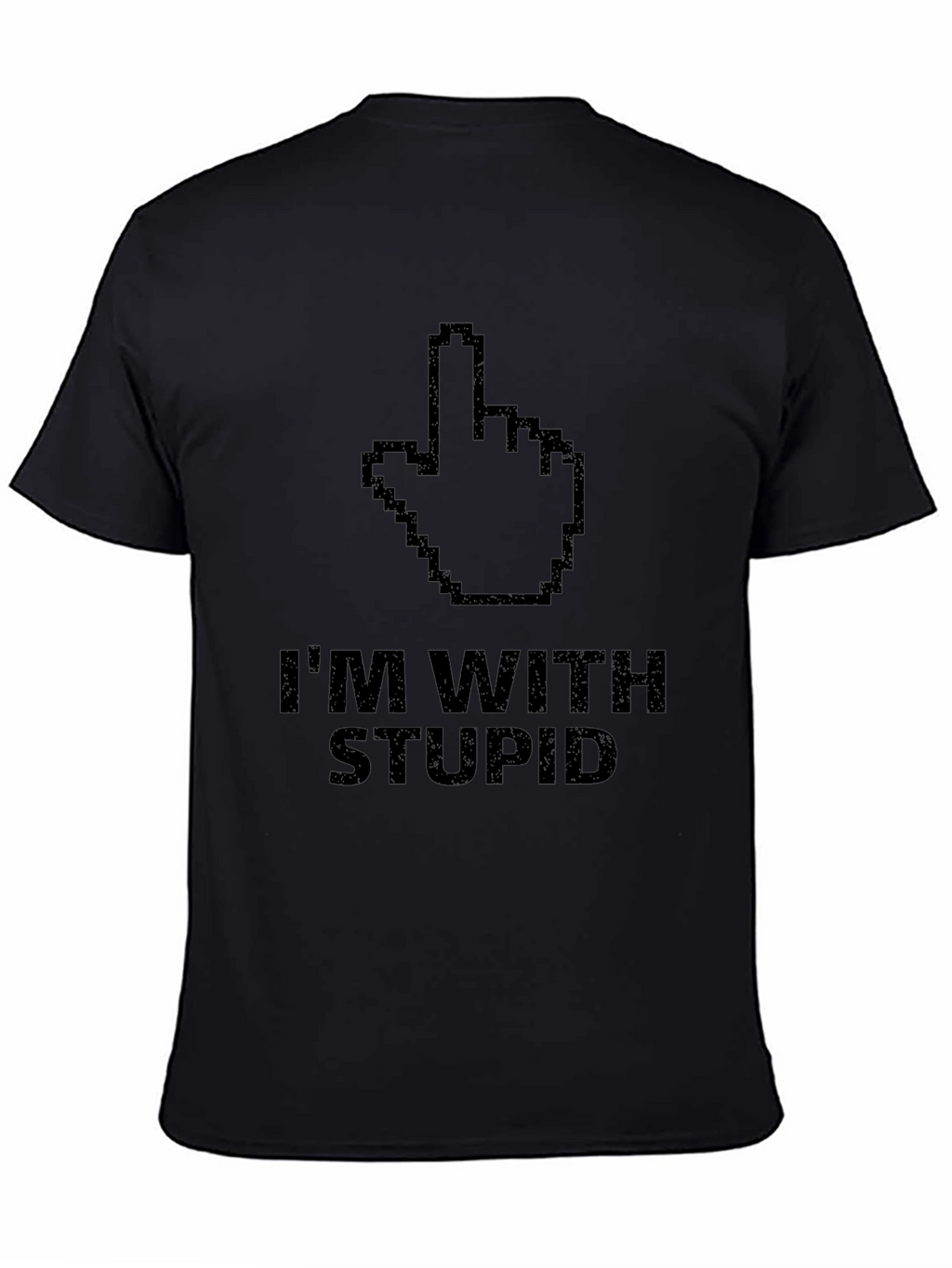 Im With Stupid T-Shirt - Novelty Graphic Tee