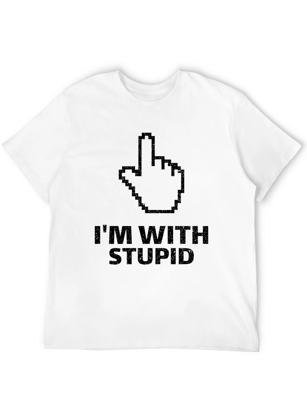 Im With Stupid T-Shirt - Novelty Graphic Tee