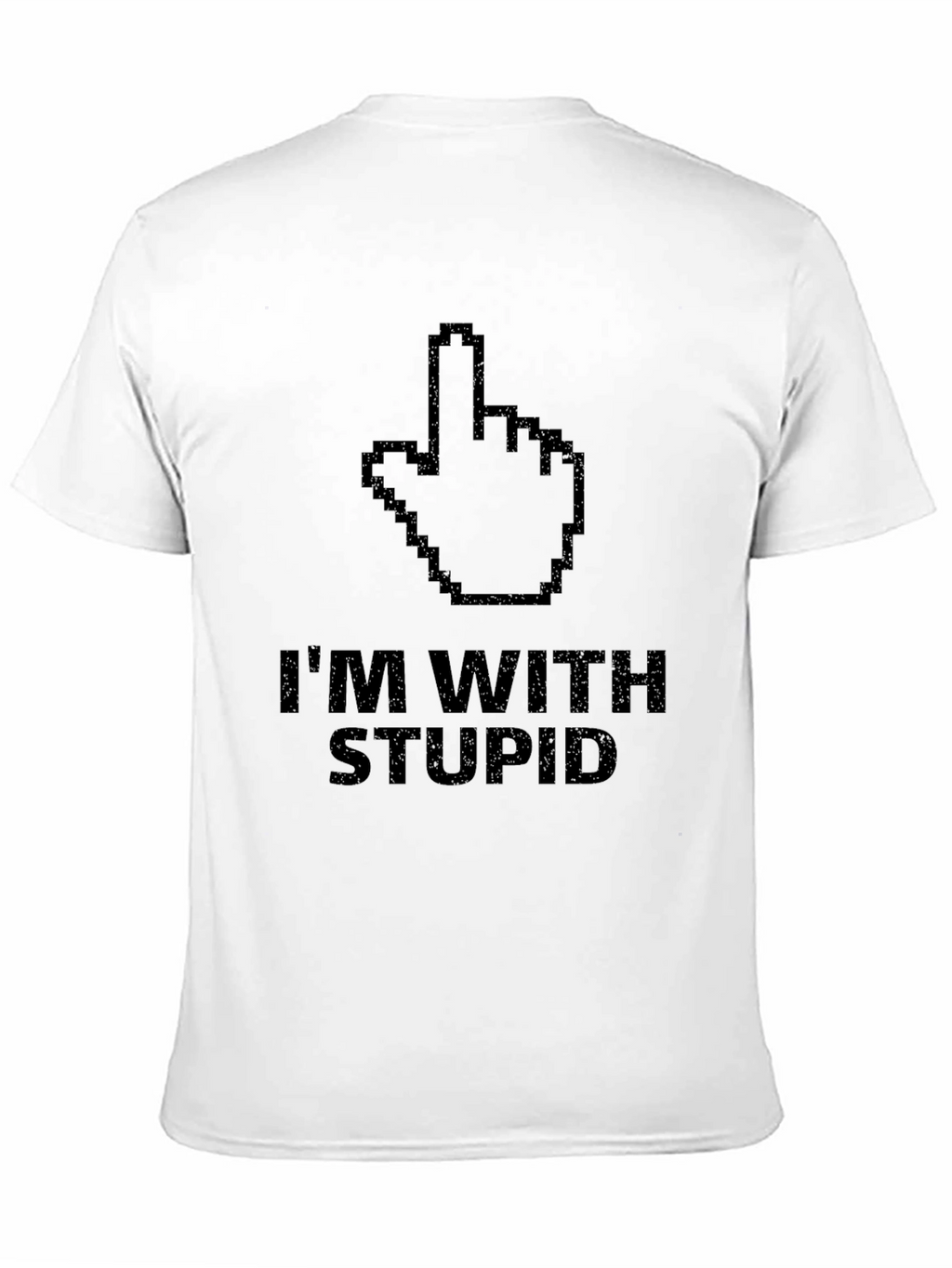 Im With Stupid T-Shirt - Novelty Graphic Tee