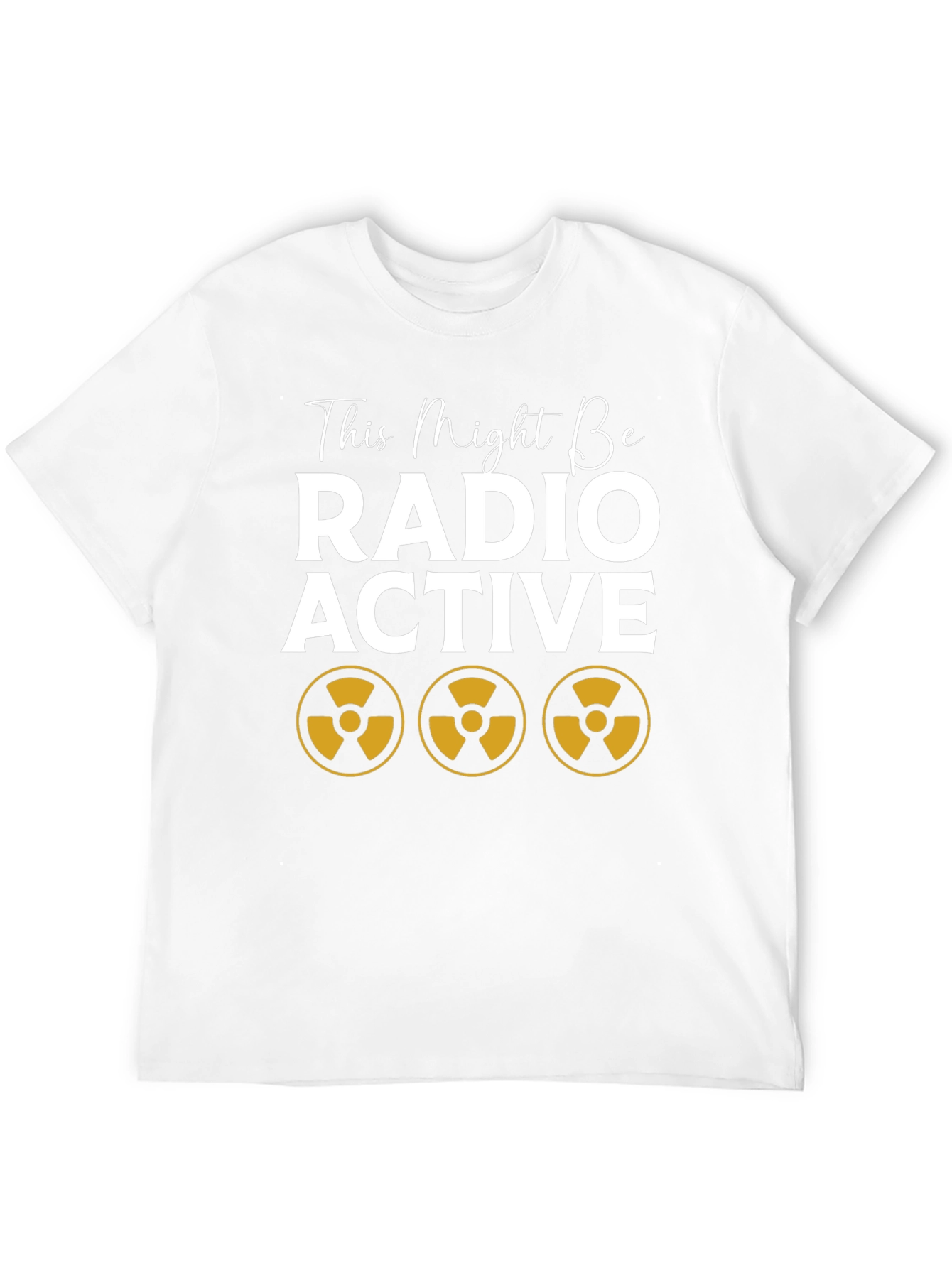 Radioactive Graphic Tee - Caution Style!
