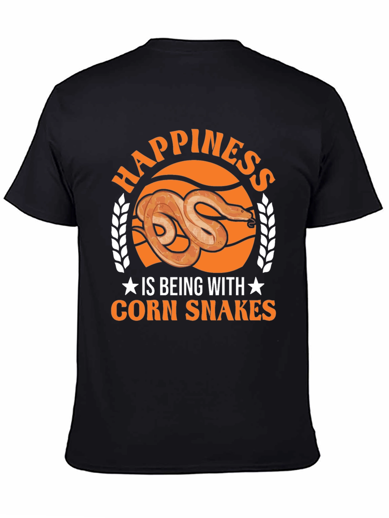 Happiness is Being With Corn Snakes T-Shirt