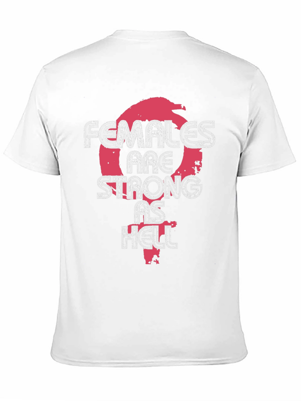 Females Are Strong As Hell Graphic Tee - Black