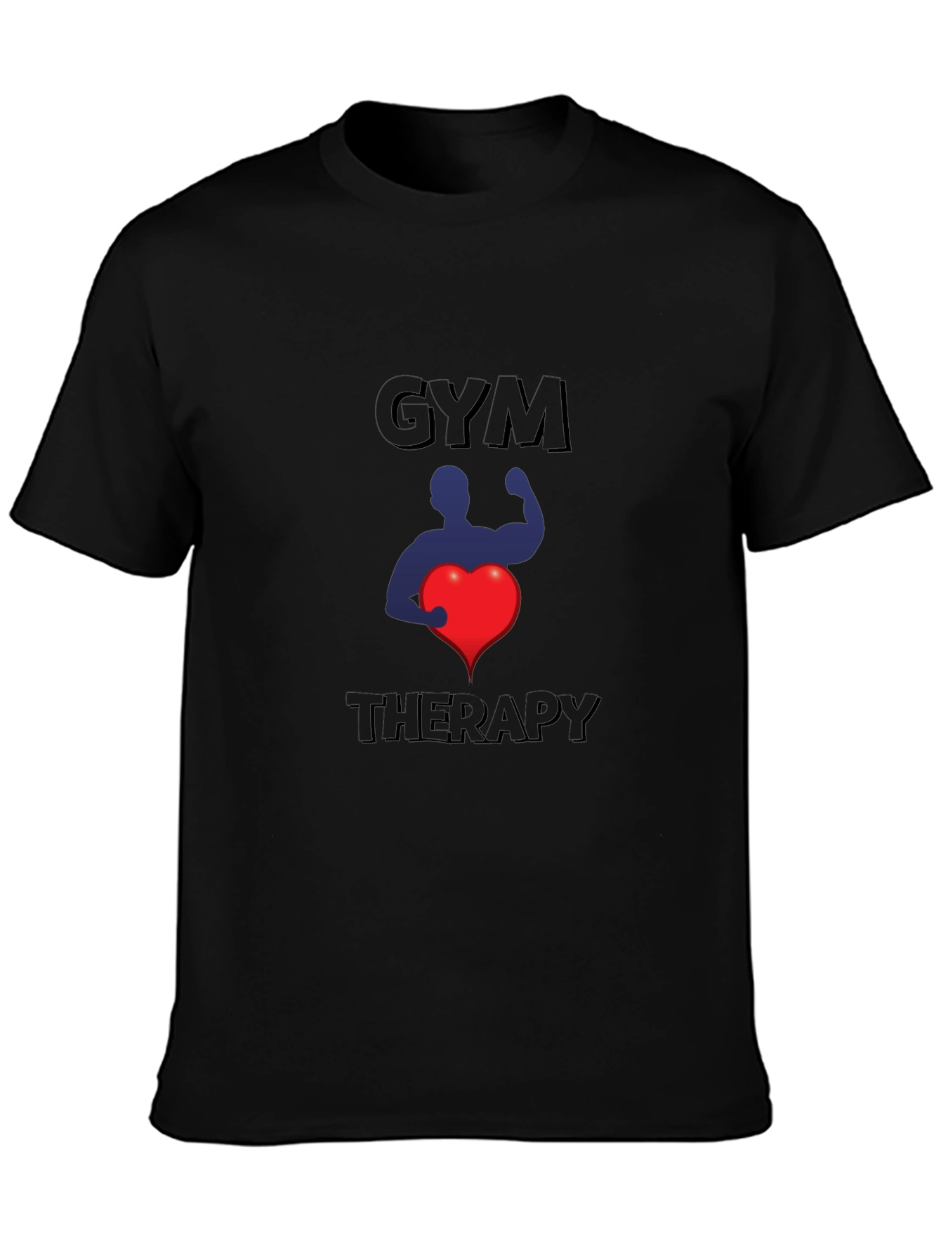 Gym Therapy T-Shirt - Motivational Workout Tee