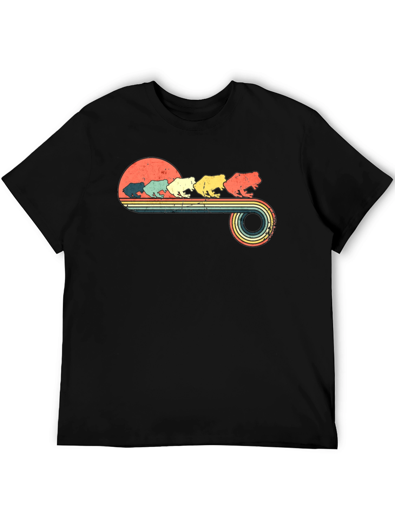 Retro Frog T-Shirt - Vintage Amphibian Tee