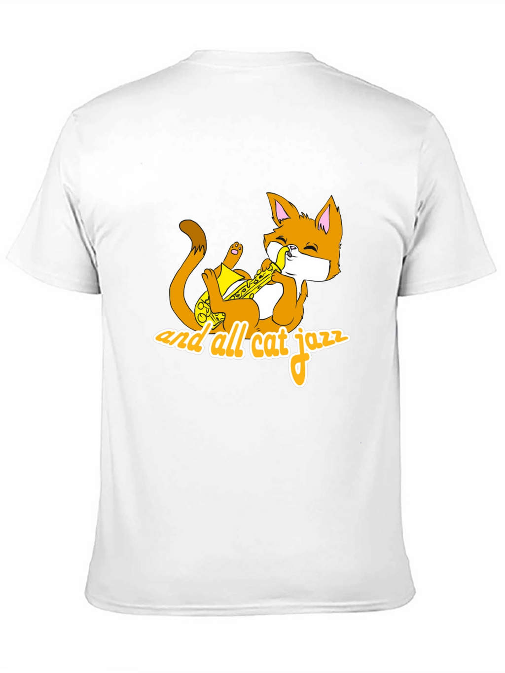 Cool Cat Jazz Black T-Shirt