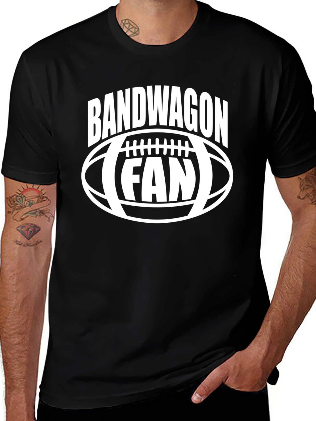 Bandwagon Fan T-Shirt: Football Lover Tee
