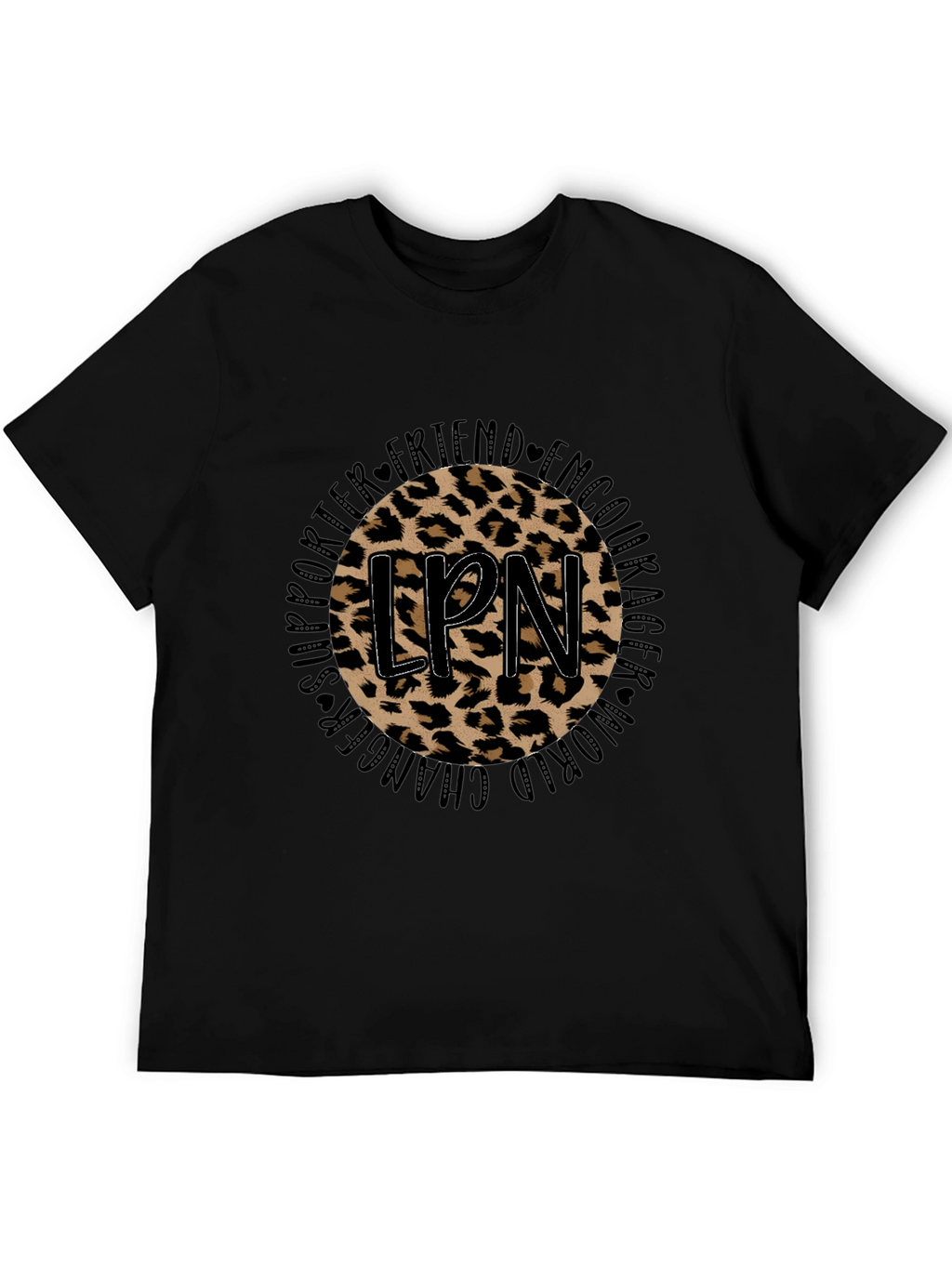 Leopard LPN T-Shirt - Supporter Friend Encourager