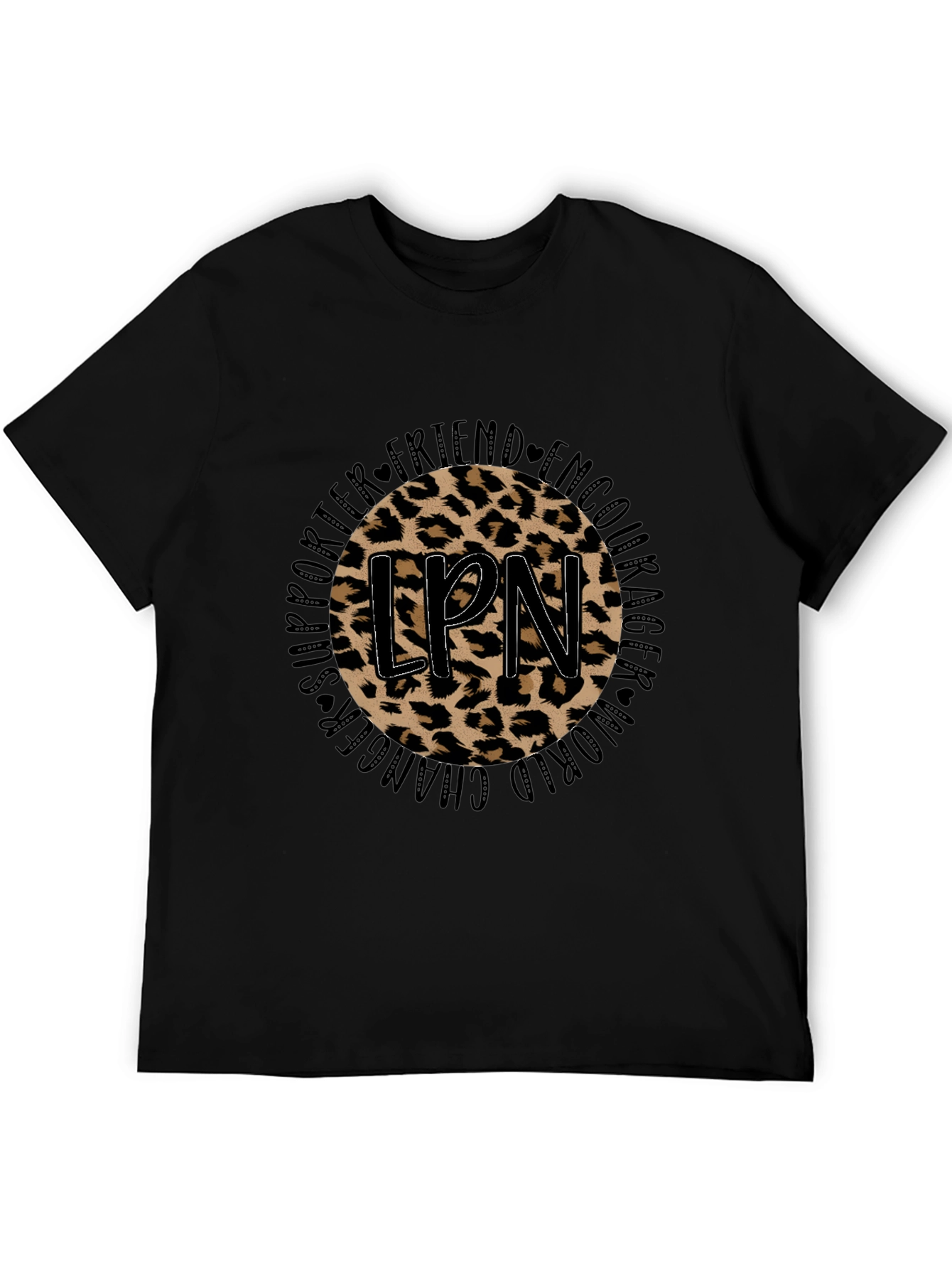 Leopard LPN T-Shirt - Supporter Friend Encourager