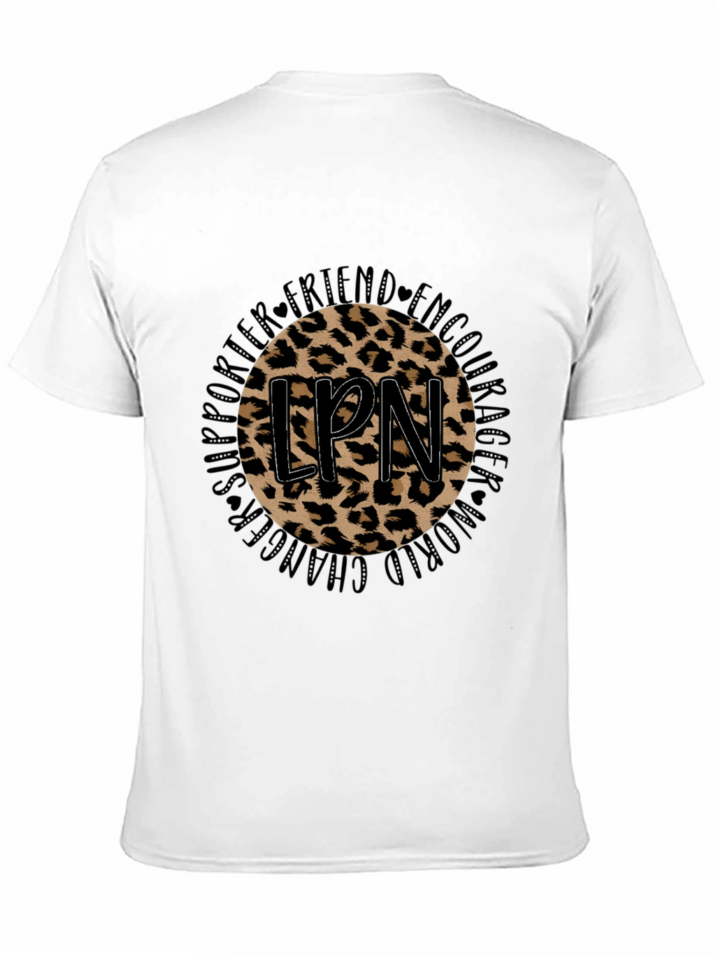 Leopard LPN T-Shirt - Supporter Friend Encourager