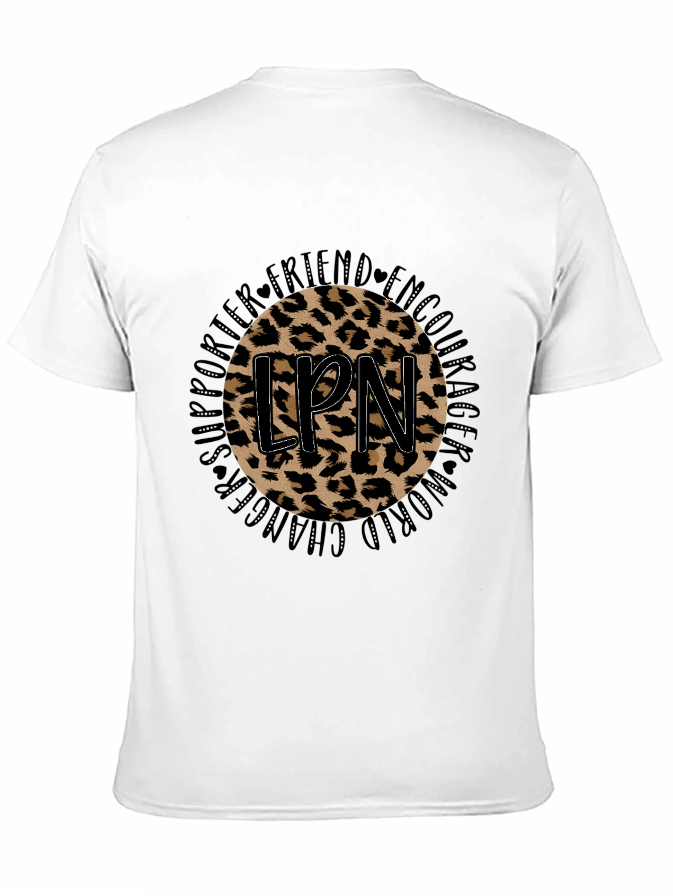 Leopard LPN T-Shirt - Supporter Friend Encourager