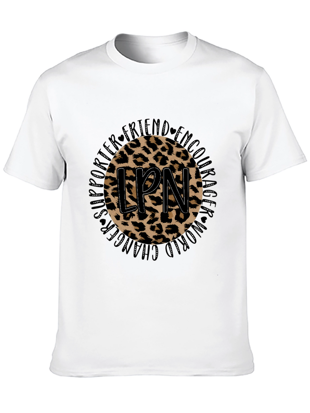 Leopard LPN T-Shirt - Supporter Friend Encourager
