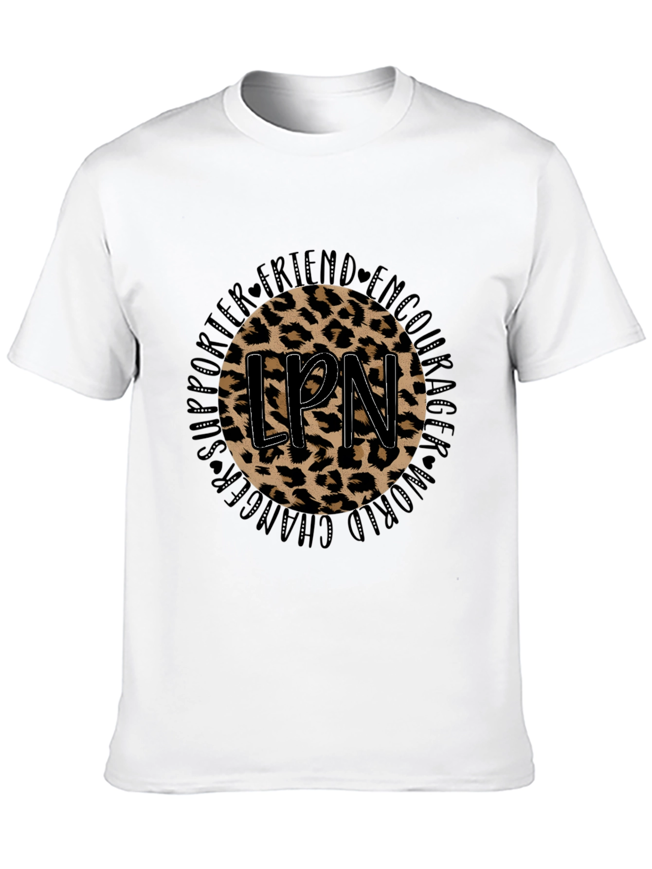 Leopard LPN T-Shirt - Supporter Friend Encourager