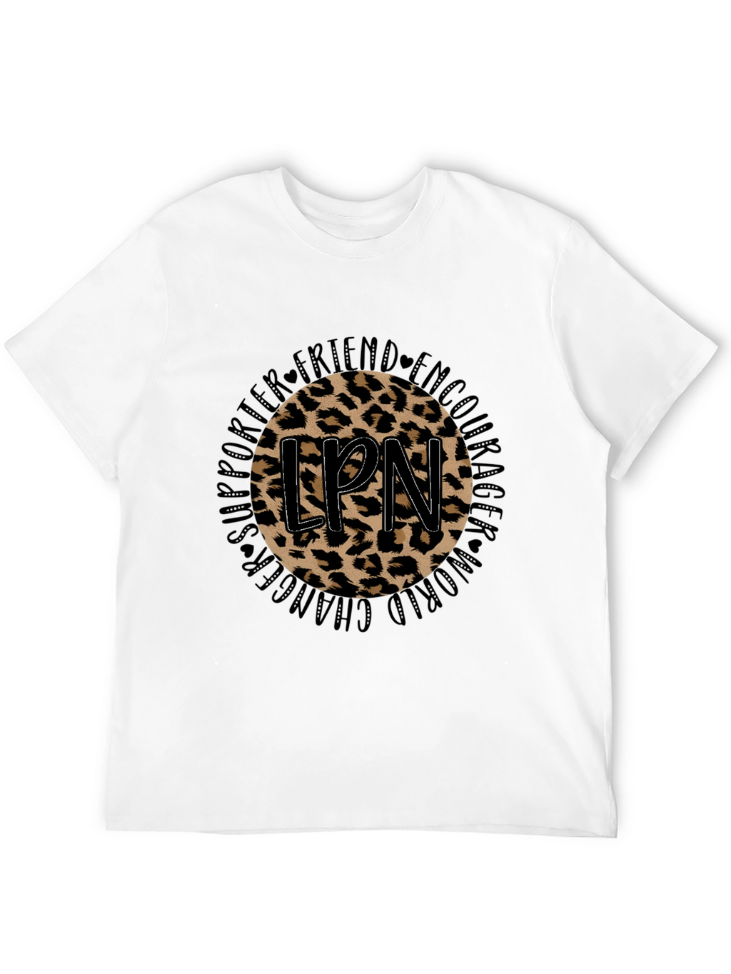 Leopard LPN T-Shirt - Supporter Friend Encourager