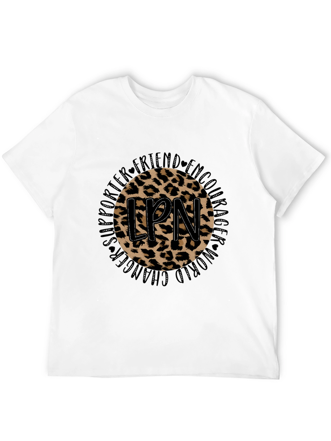Leopard LPN T-Shirt - Supporter Friend Encourager