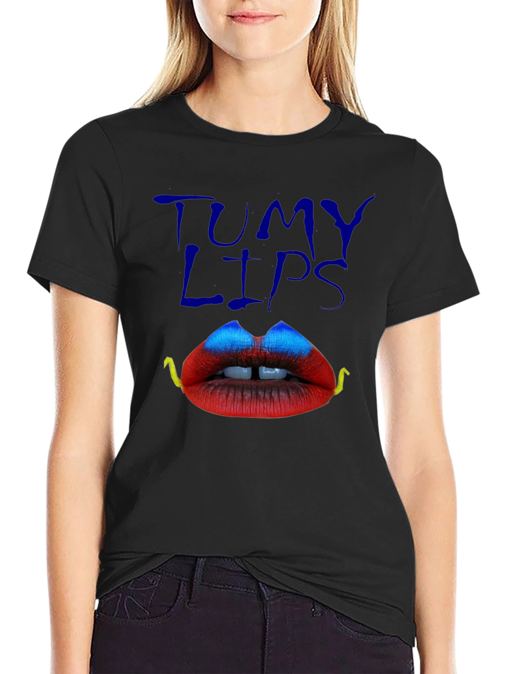 TUMY Lips Graphic Tee - Unique & Stylish
