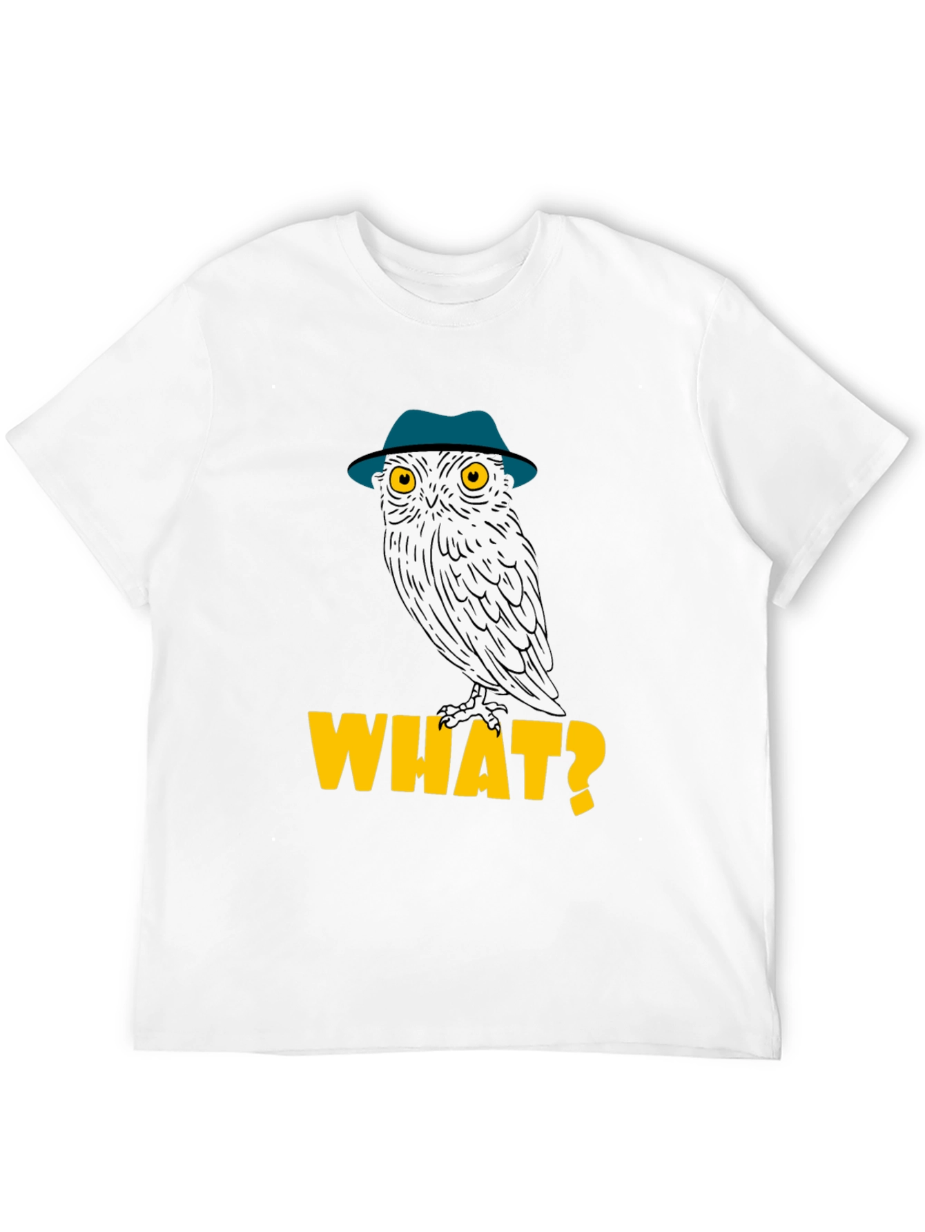 Owl What? Graphic T-Shirt - Funny Bird Tee