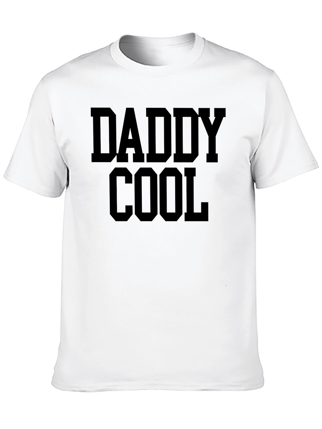 Daddy Cool Black Graphic Tee - Fathers Day Gift